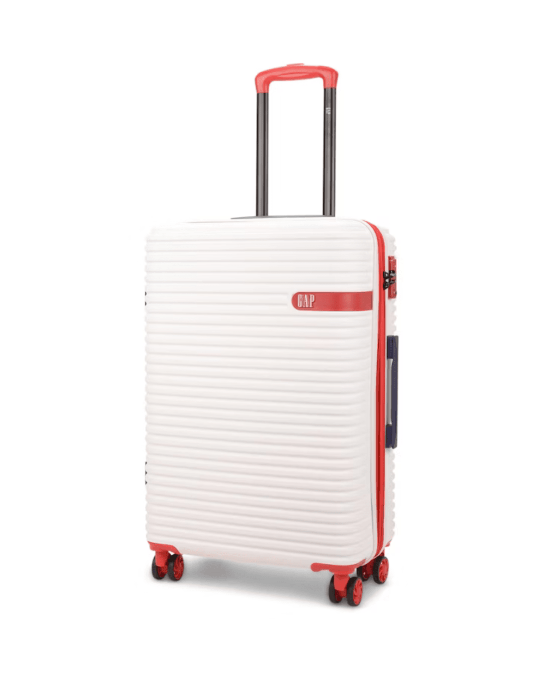 Gap 67cm Hardside Checked Suitcase White