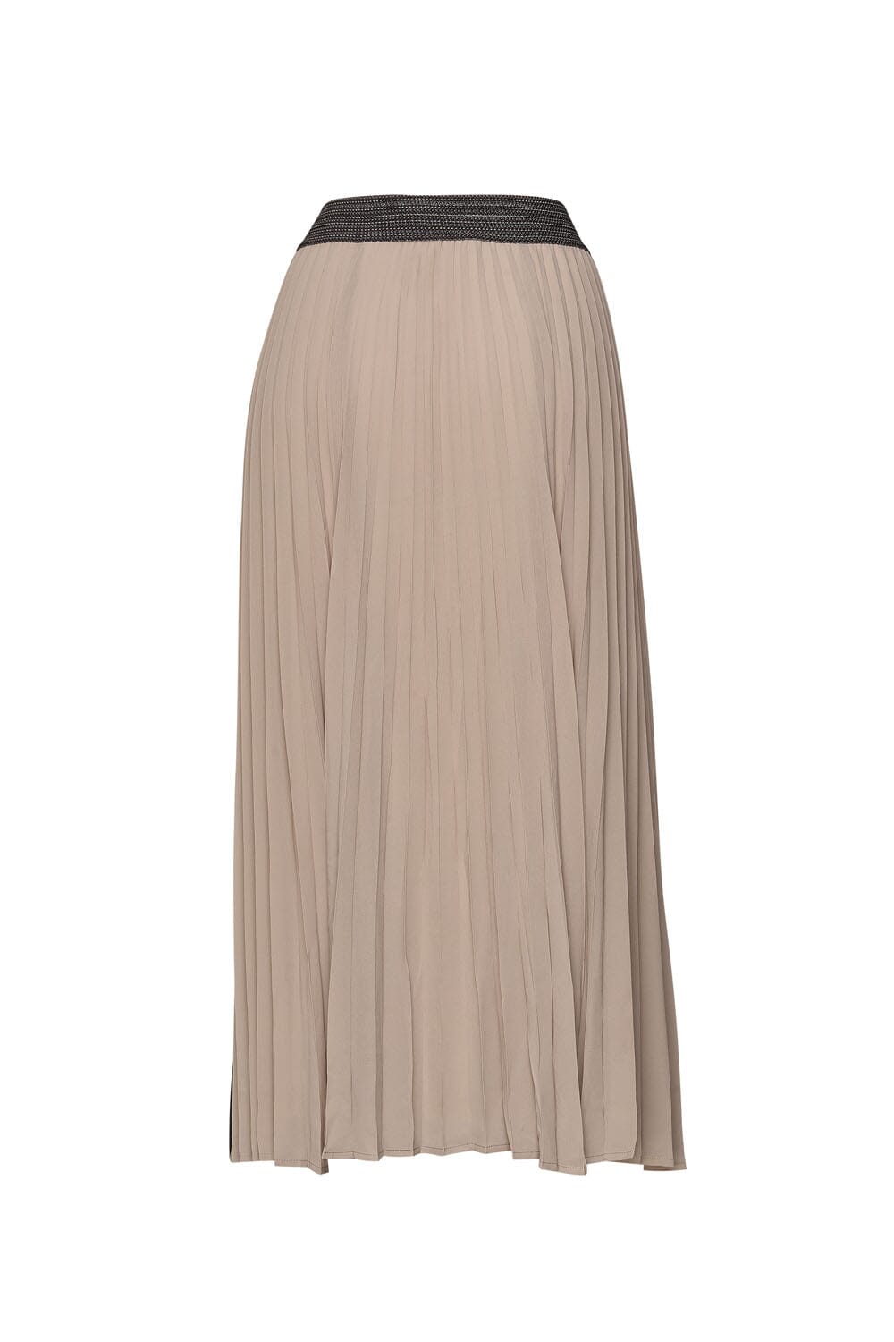 JUST PLEAT IT SKIRT TAUPE