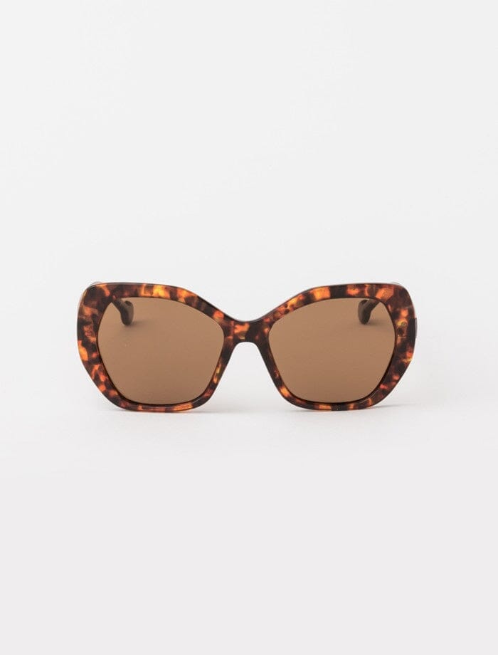 Ida Sunglasses Leopard Brown