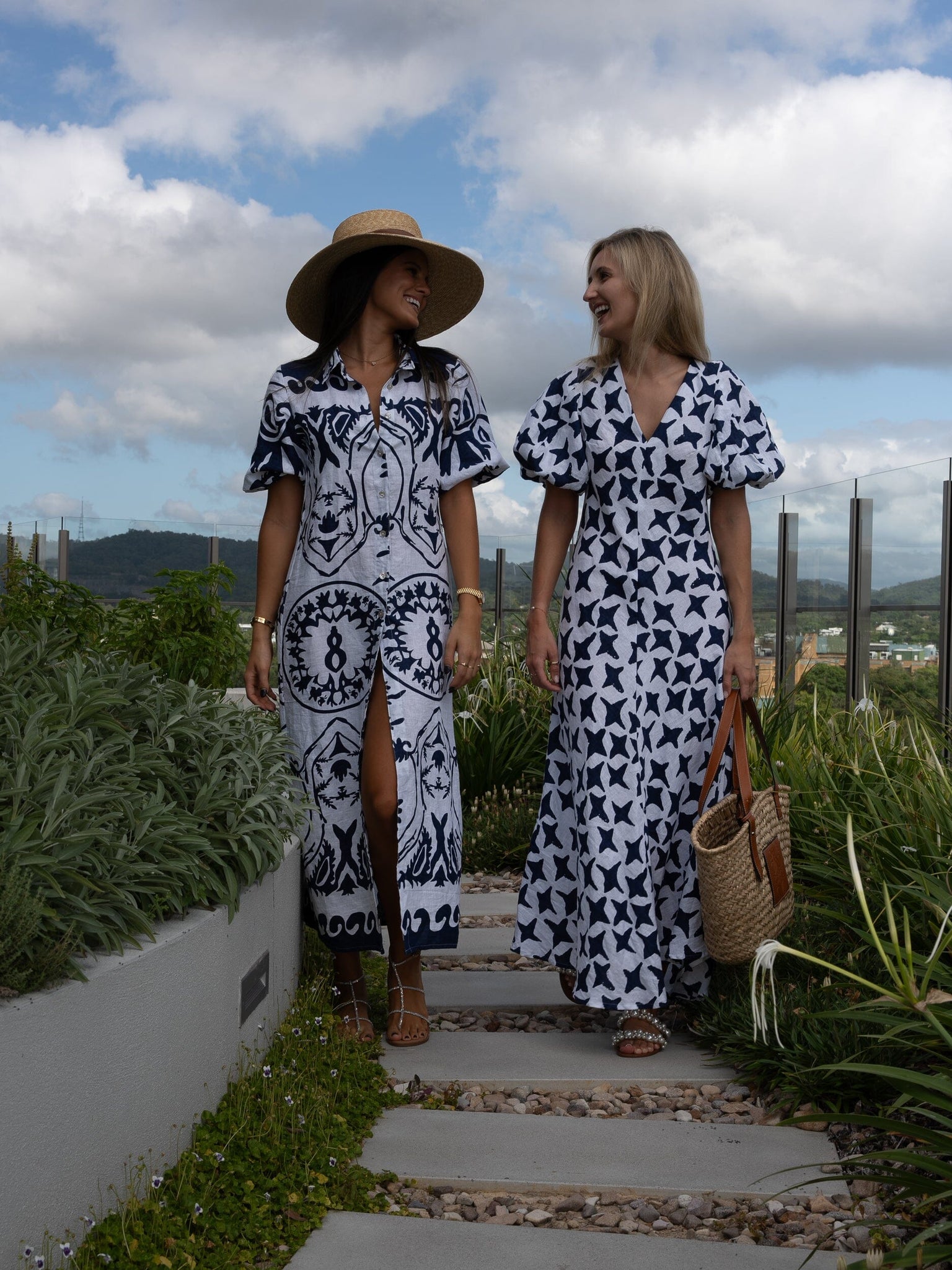 Mia Shirt Dress Maritime Navy Sumba