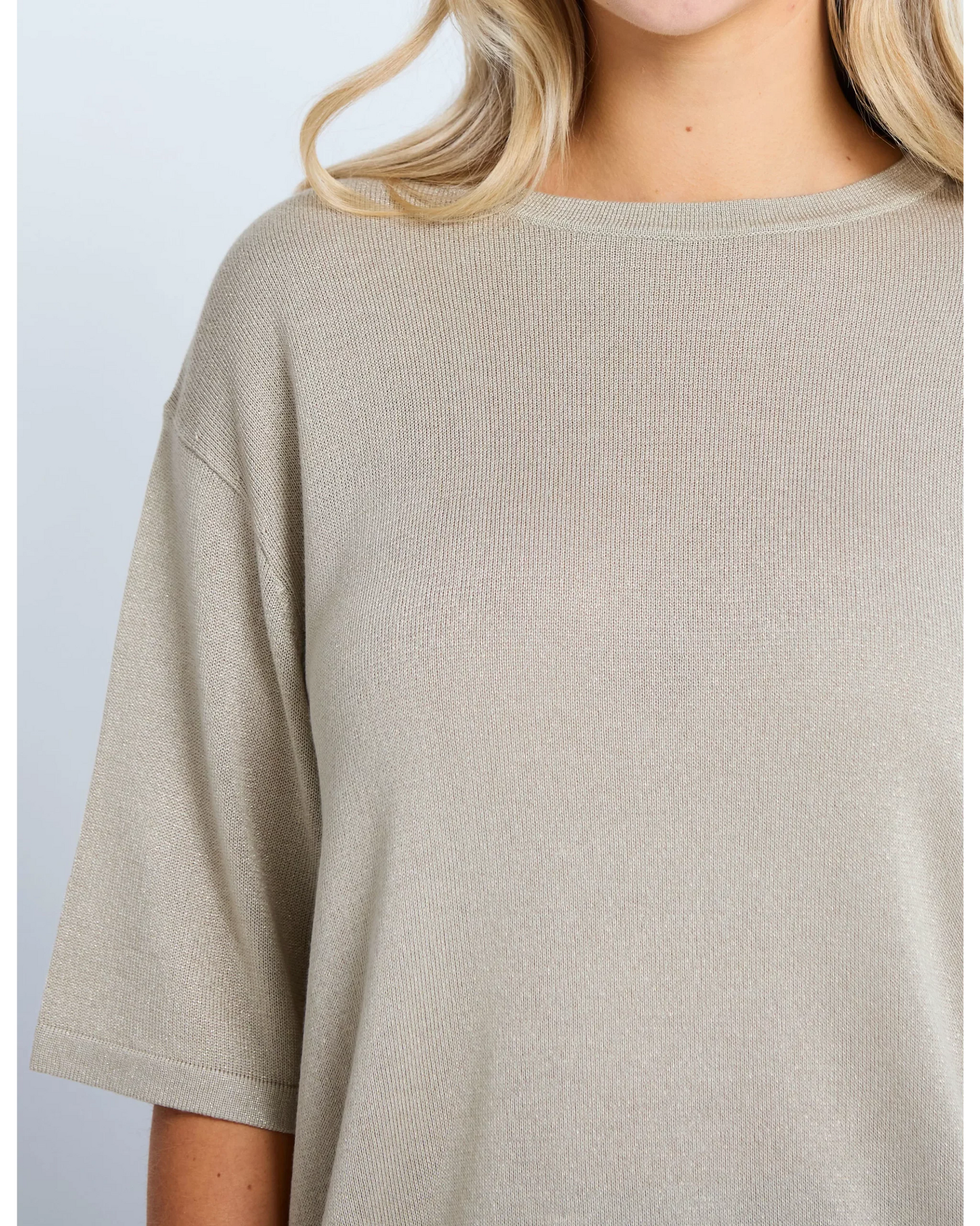 Aretha Knit Shitake Shimmer