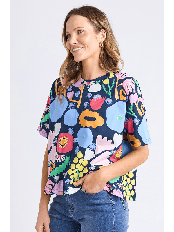 Flower Medley Tee Multi