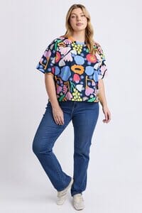 Flower Medley Tee Multi