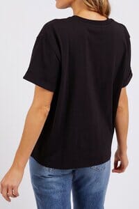 HUNTLEIGH OVERSIZED TEE BLACK