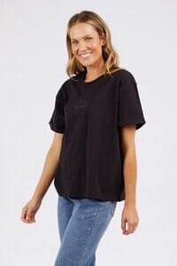 HUNTLEIGH OVERSIZED TEE BLACK