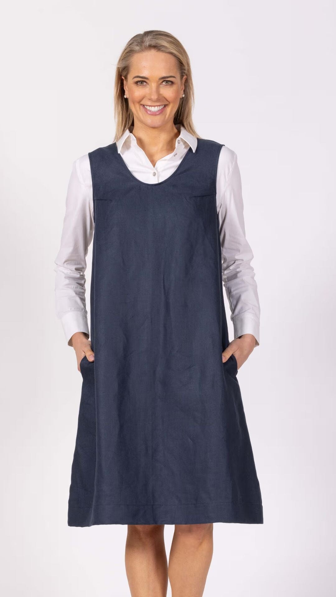 Twill Pinnafore