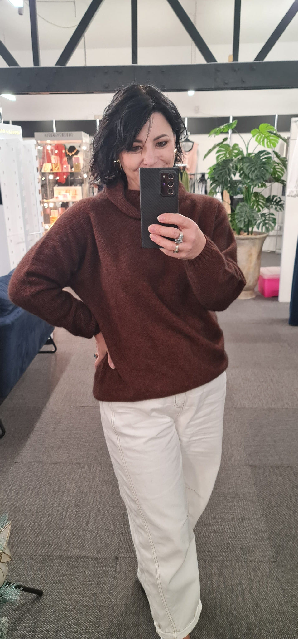 MOSS STITCH COWL - RIMU