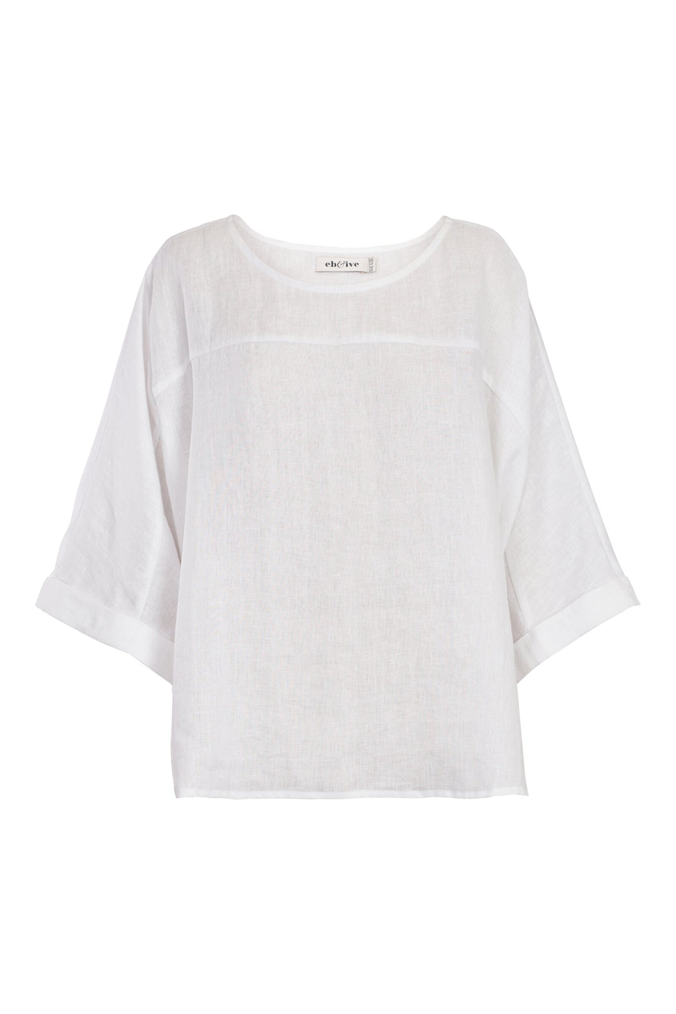 Studio Relaxed Top - Salt