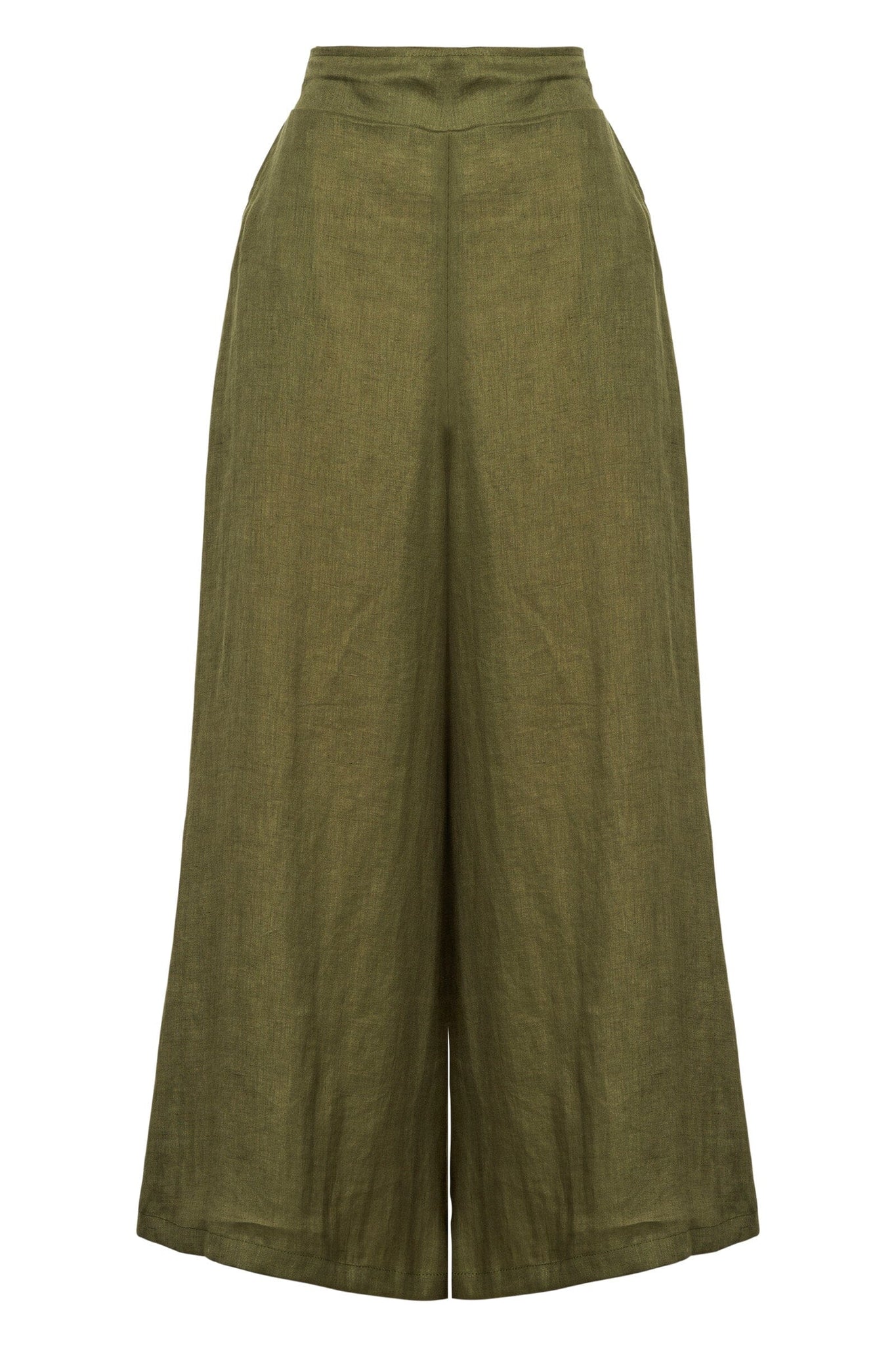 Studio Crop Pant - Khaki