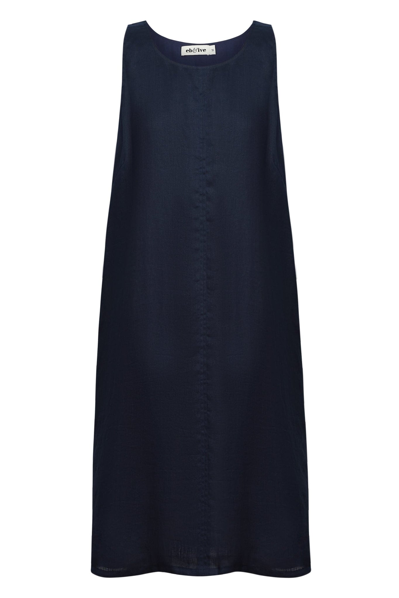 Studio Midi Dress - Navy