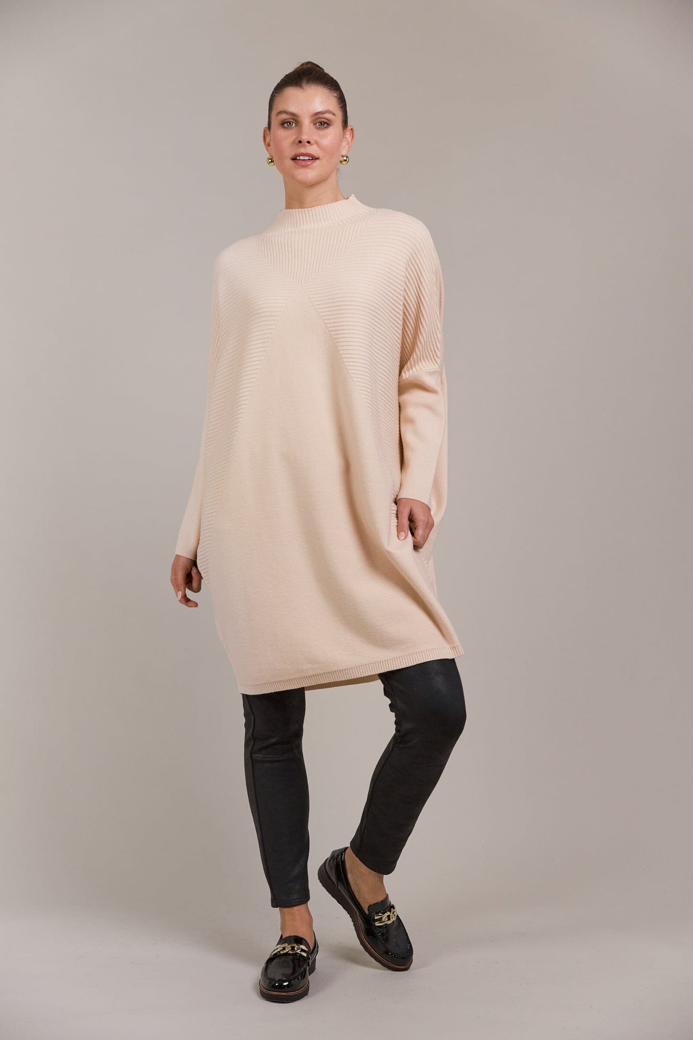 Palmer Oversized Knit Ecru