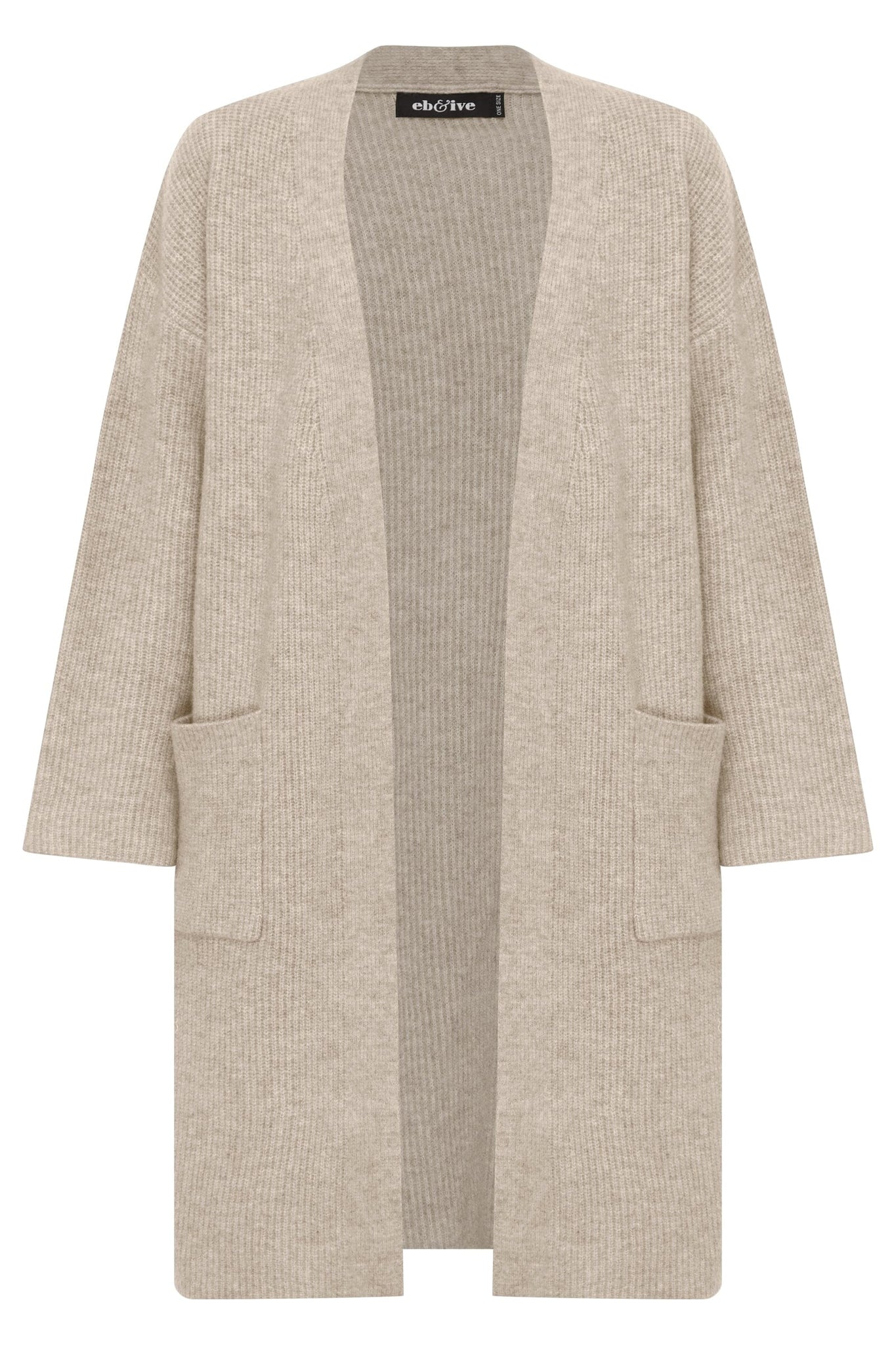 Merano Oversize Cardigan - Flax