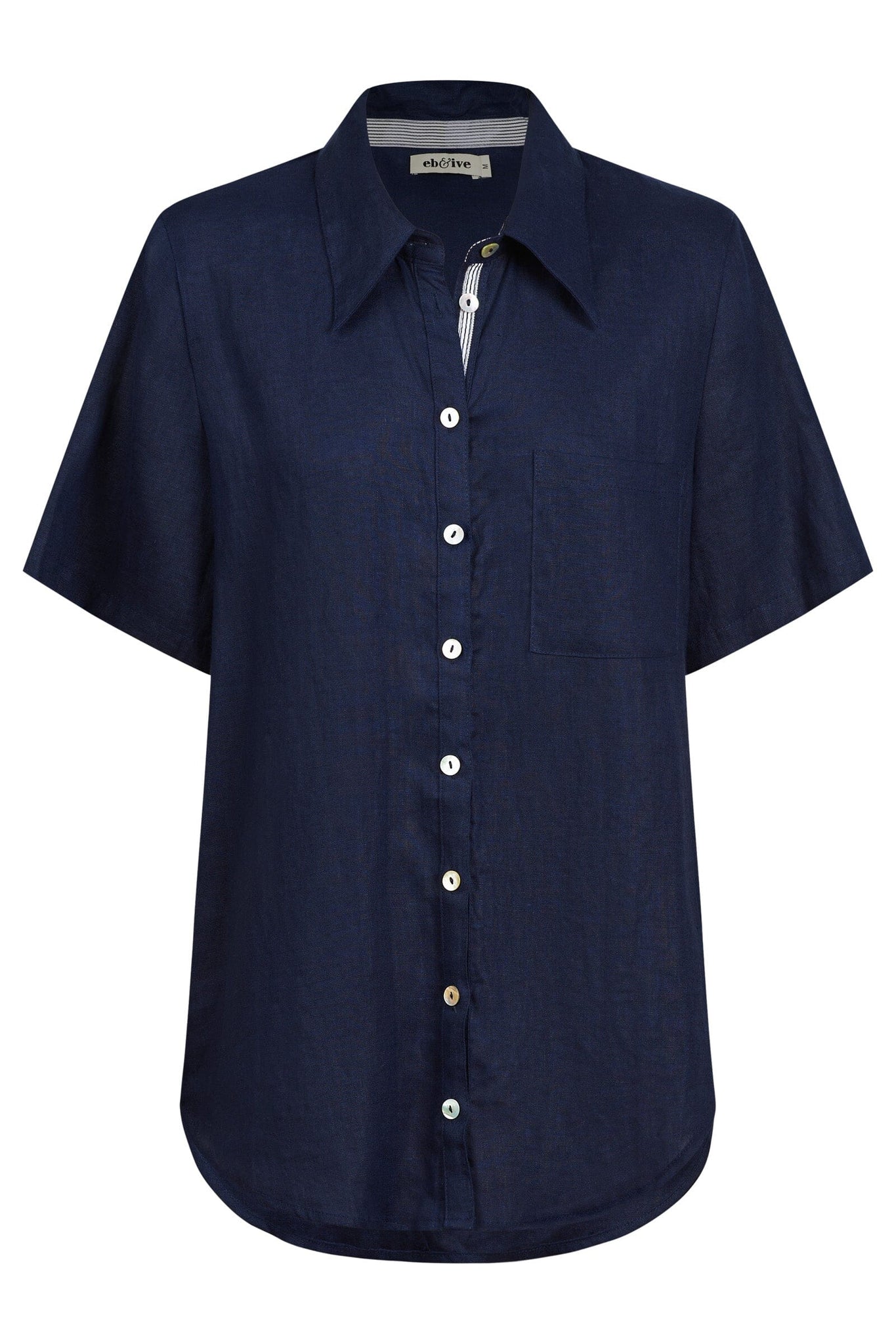 Studio Short Sleeve Shirt - Indigo