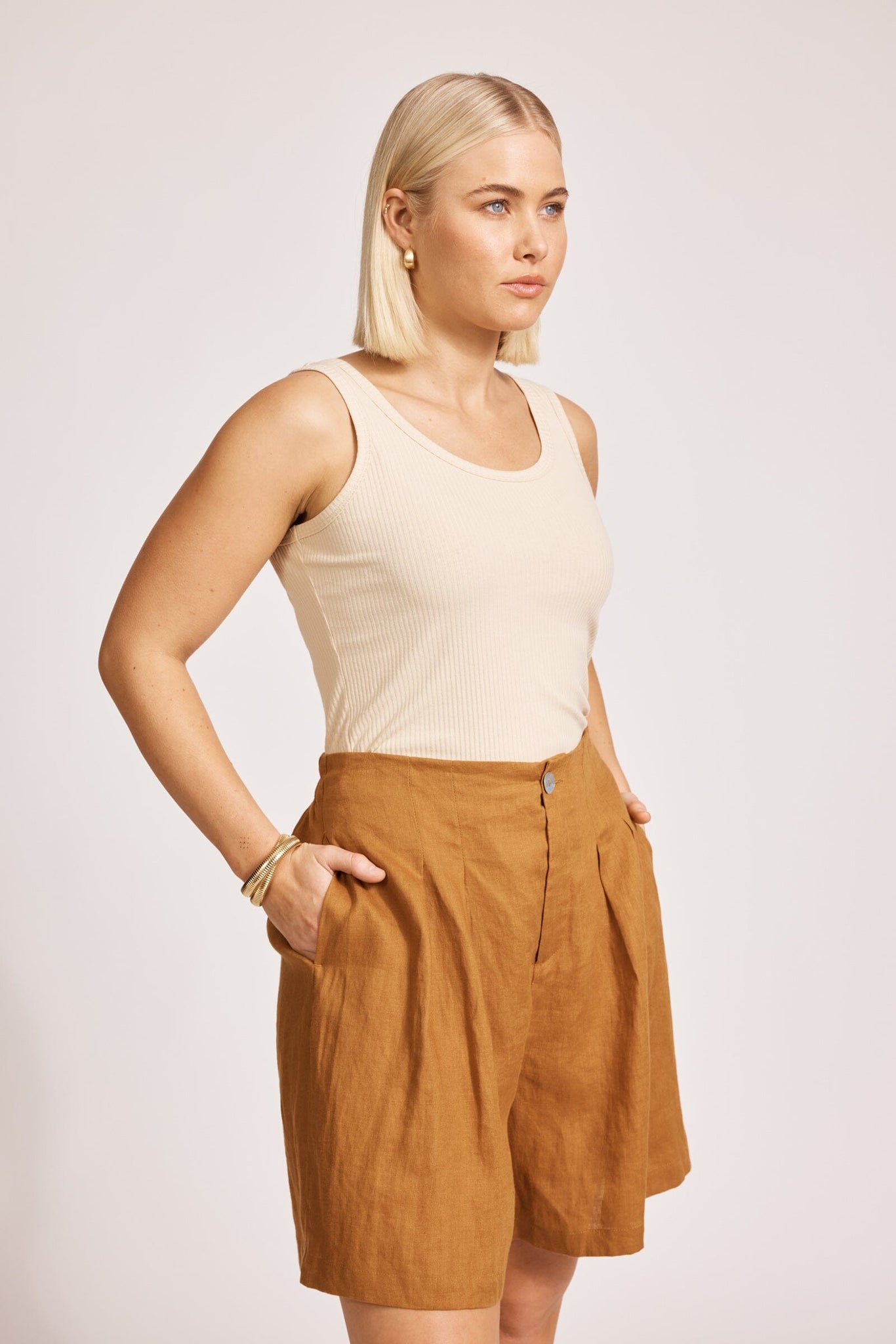 Miramar Short - Caramel