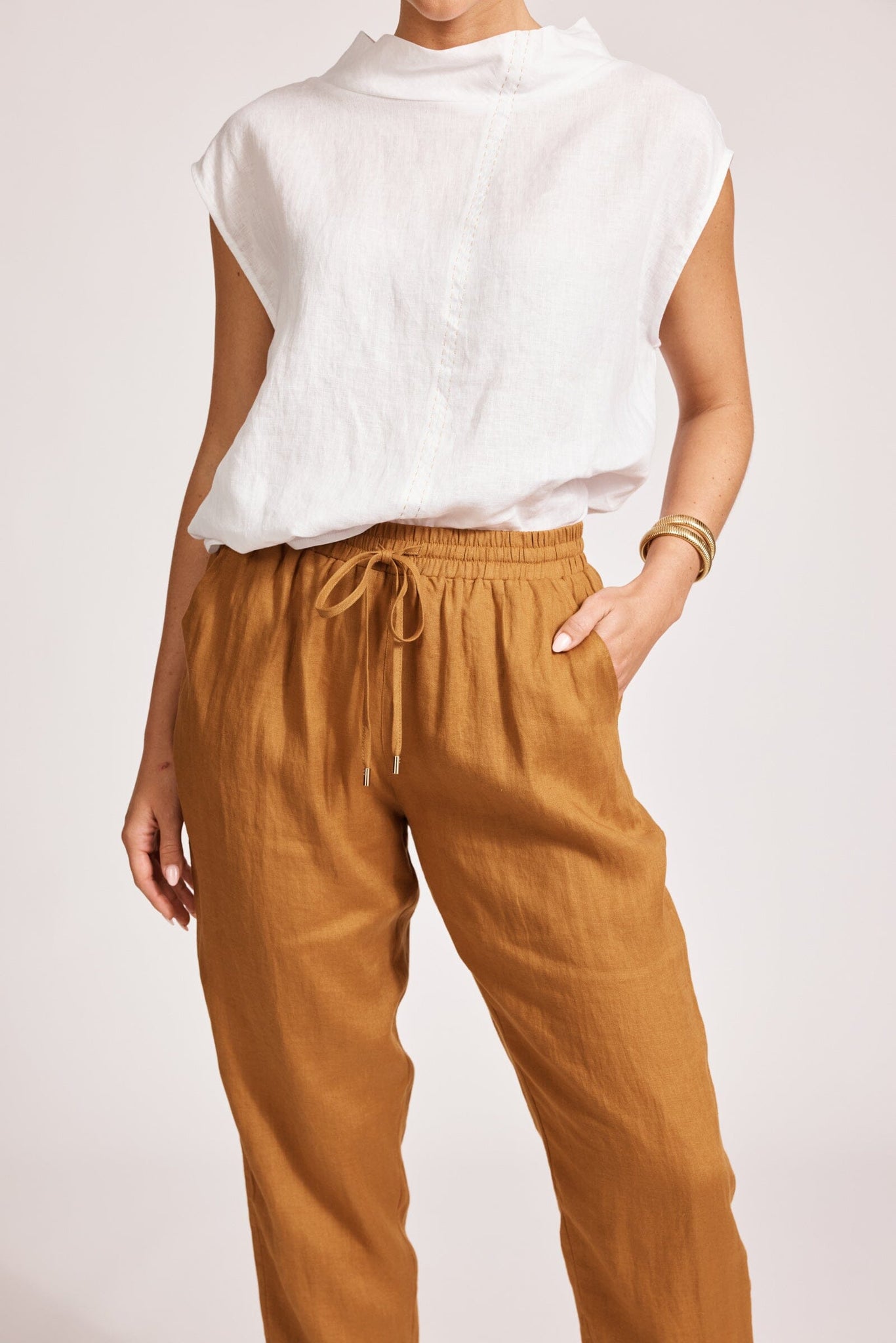 Miramar Pant - Caramel