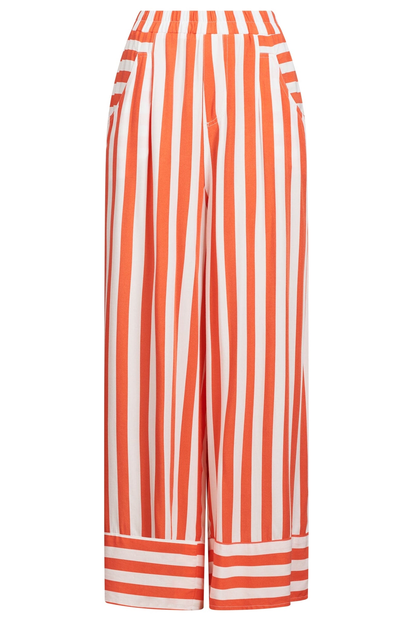 Treville Stripe Pant - Coral