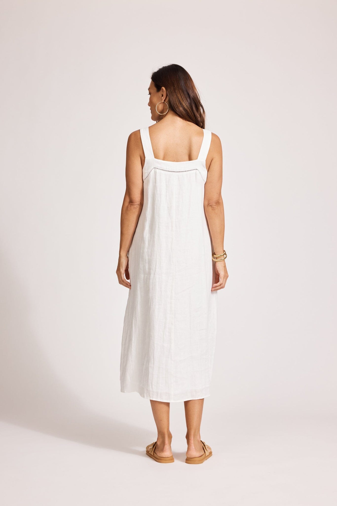 Miramar Tank Maxi Dress - White