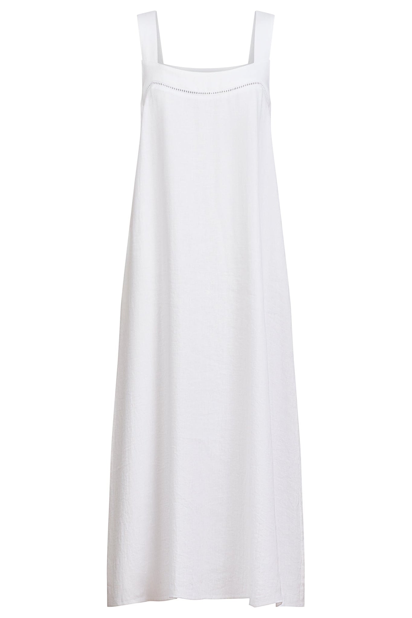 Miramar Tank Maxi Dress - White