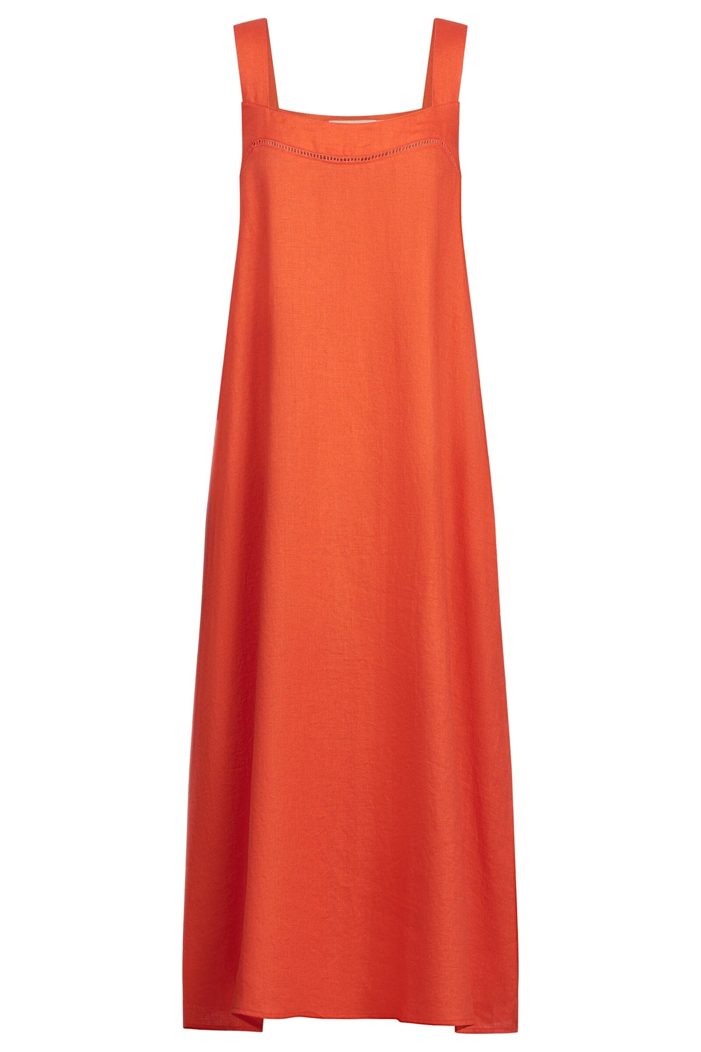 Miramar Tank Maxi Dress - Coral
