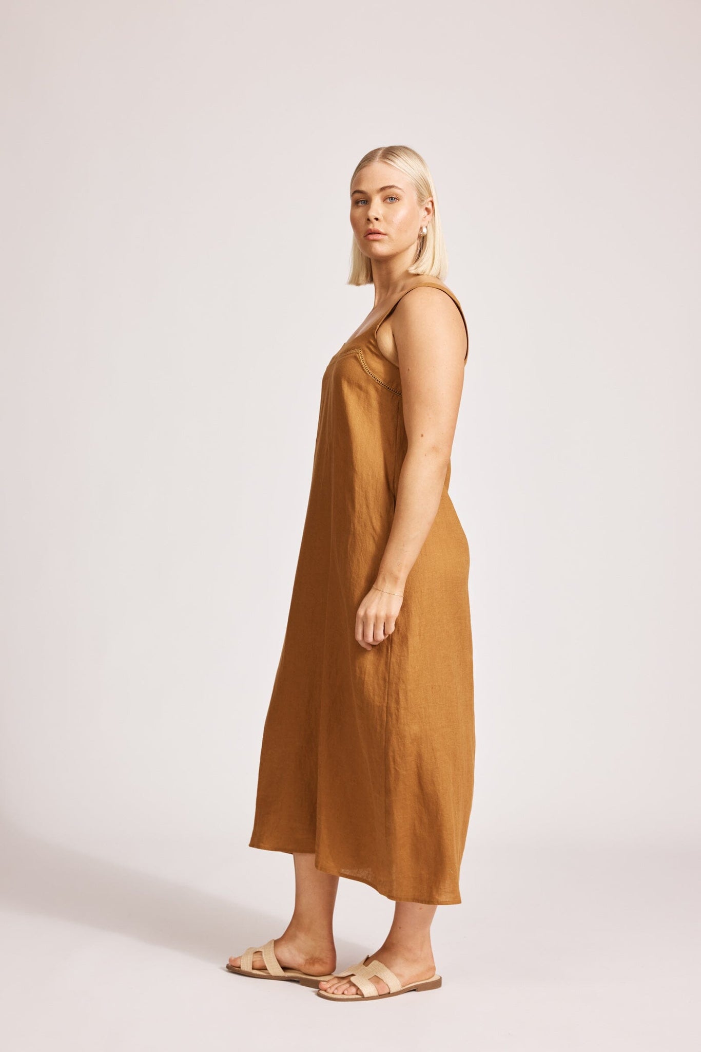 Miramar Tank Maxi Dress - Caramel