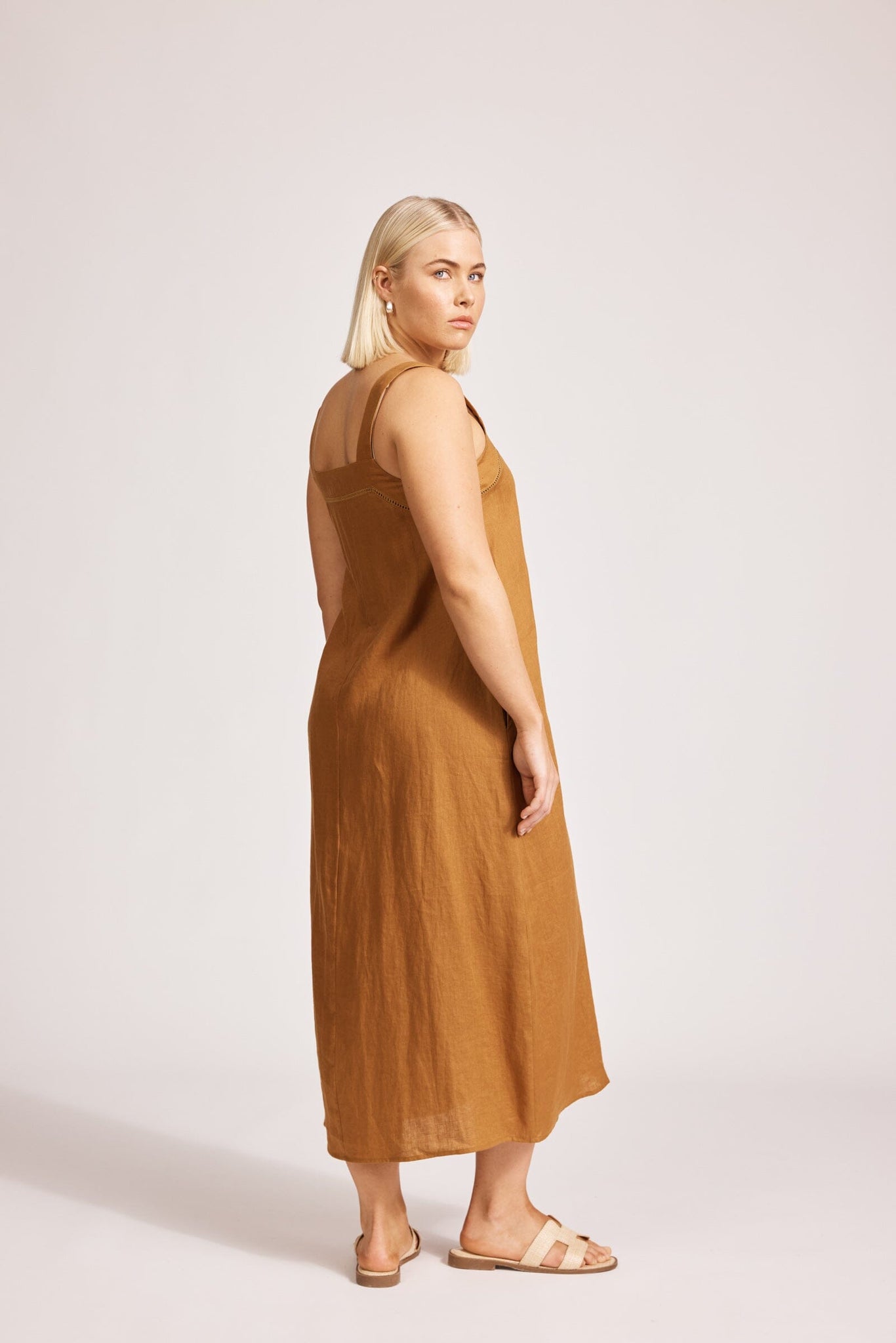Miramar Tank Maxi Dress - Caramel