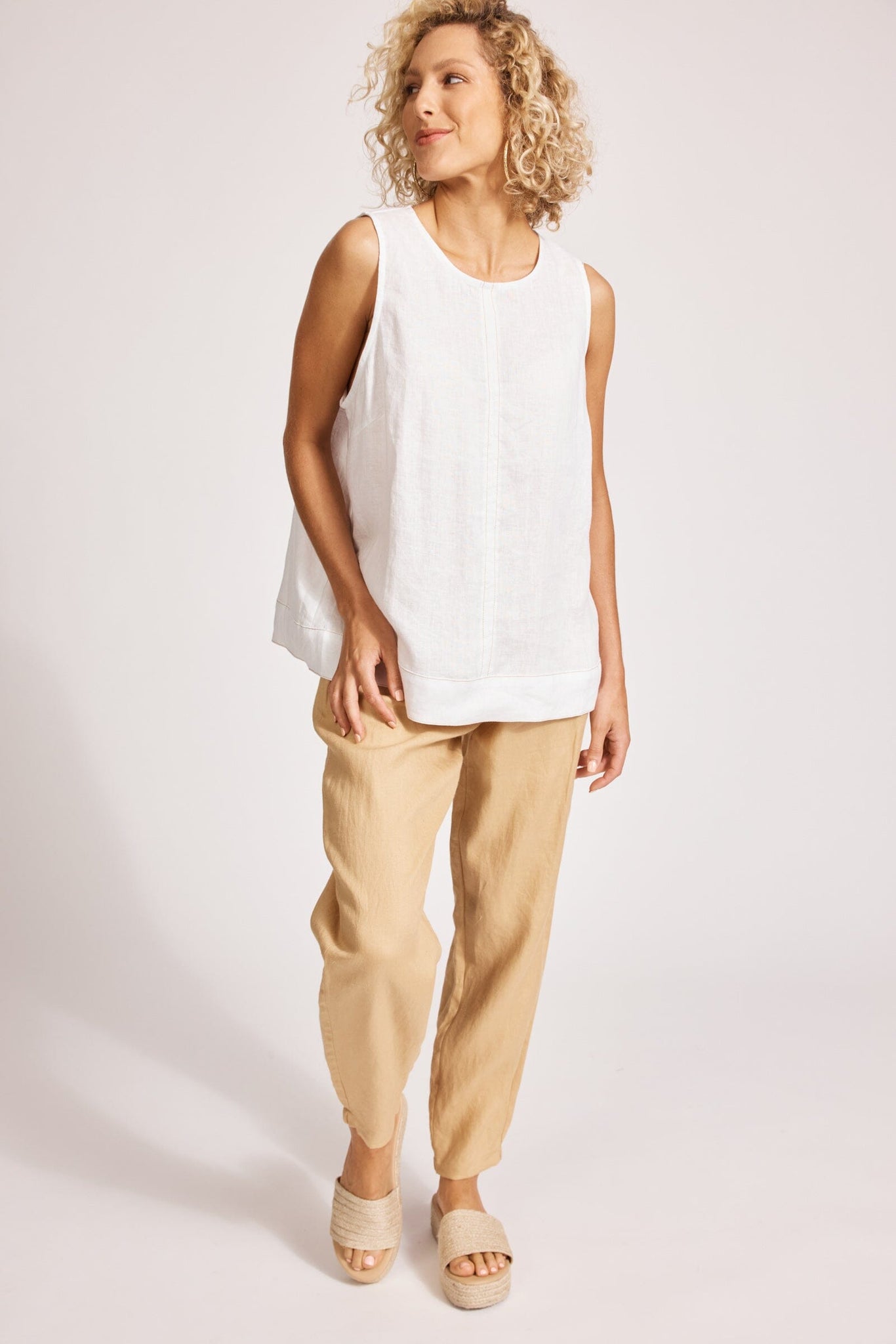 Miramar Tank Top - White