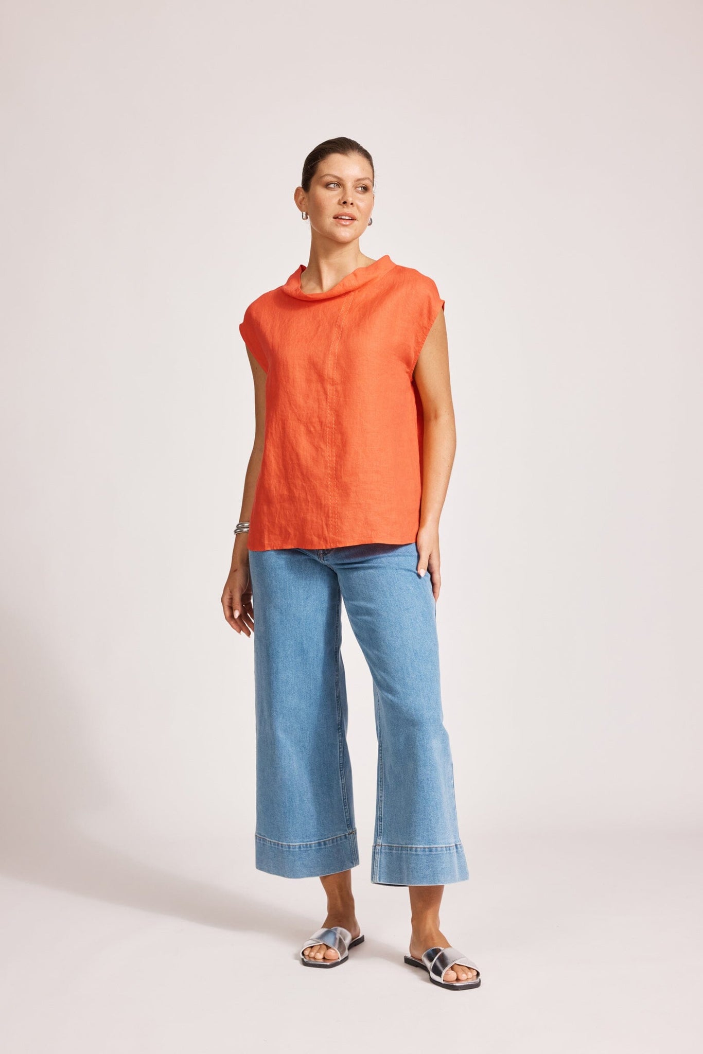 Miramar Top - Coral