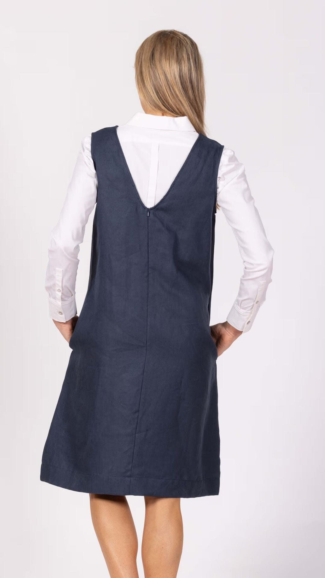 Twill Pinnafore