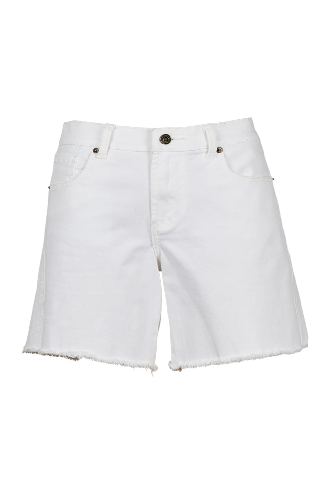 DUKE DENIM SHORTS - SALT