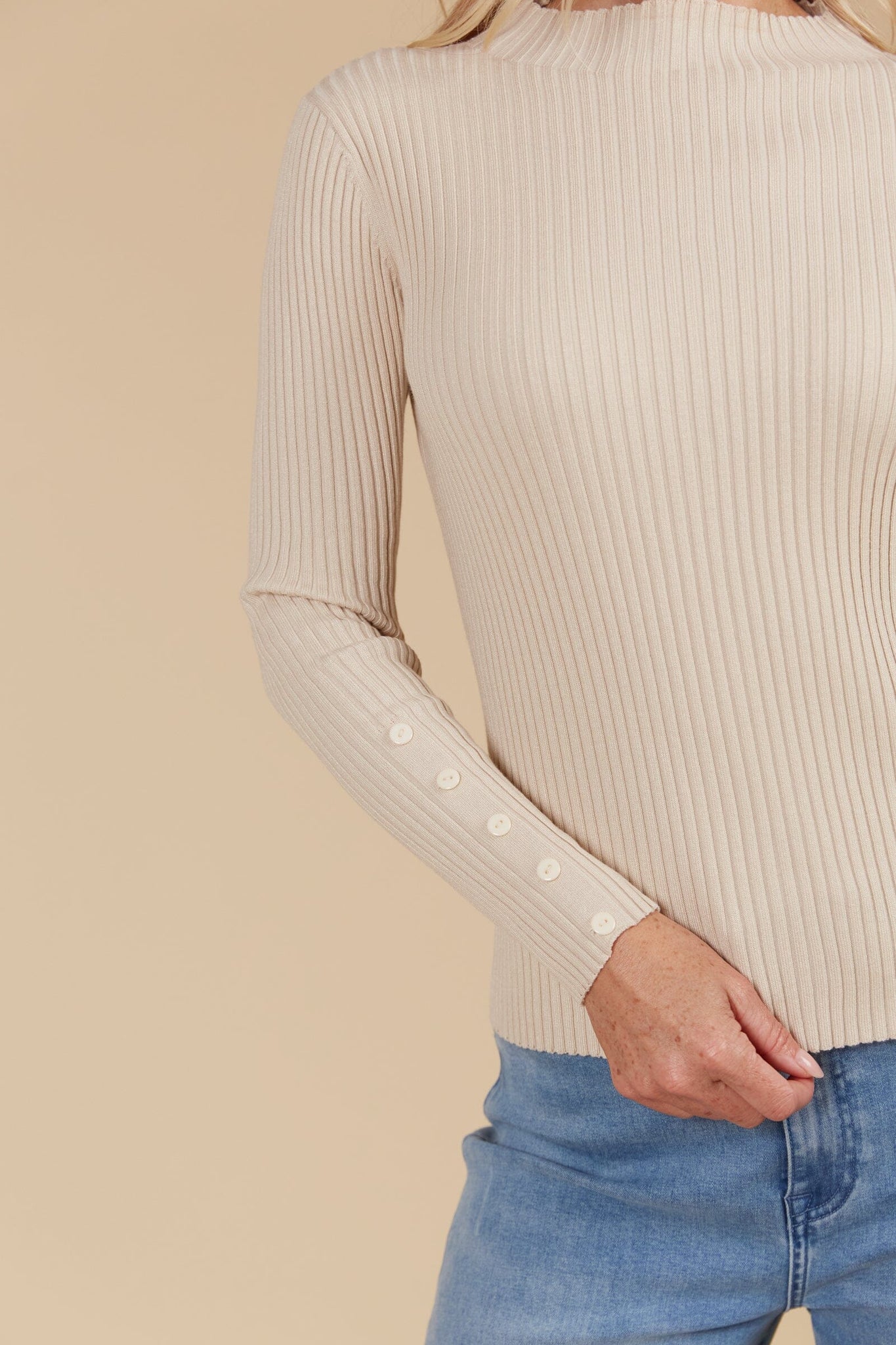 Juno Knit Top Canvas