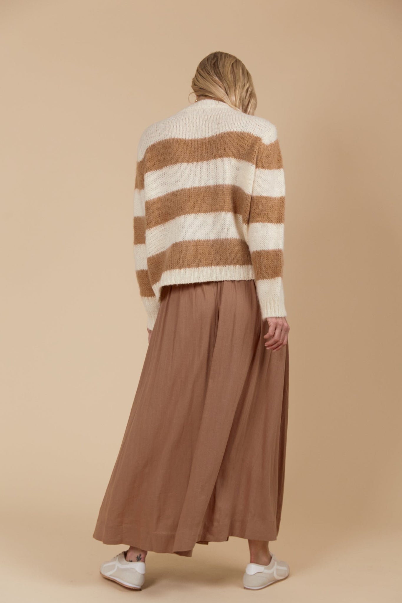 Pallas Stripe Jumper Toffee