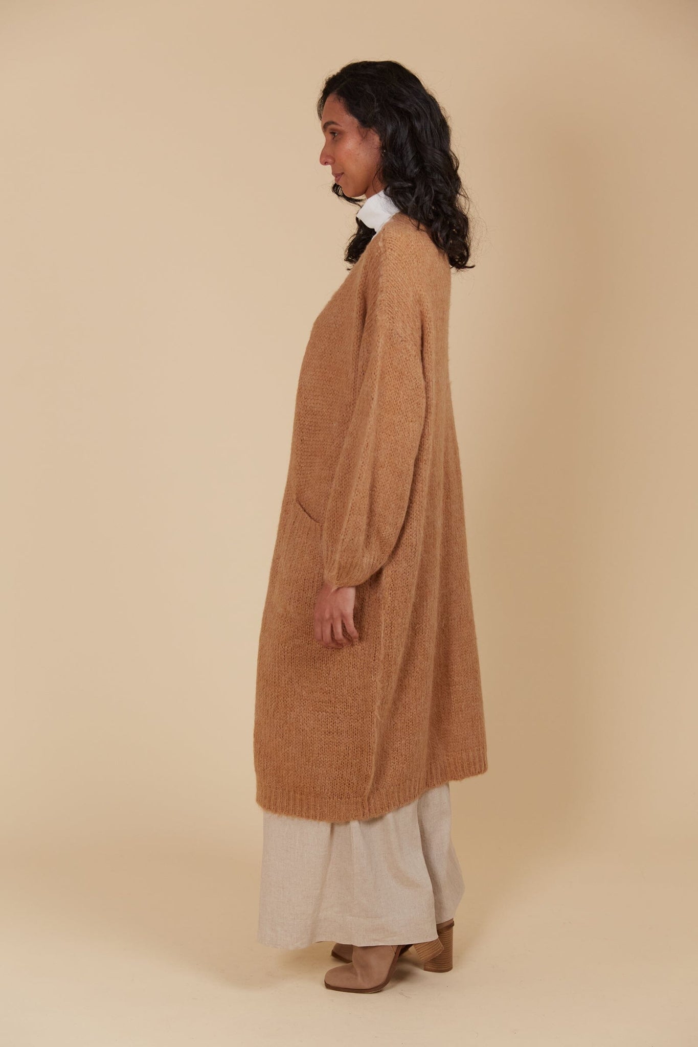 Pallas Cardigan - Toffee