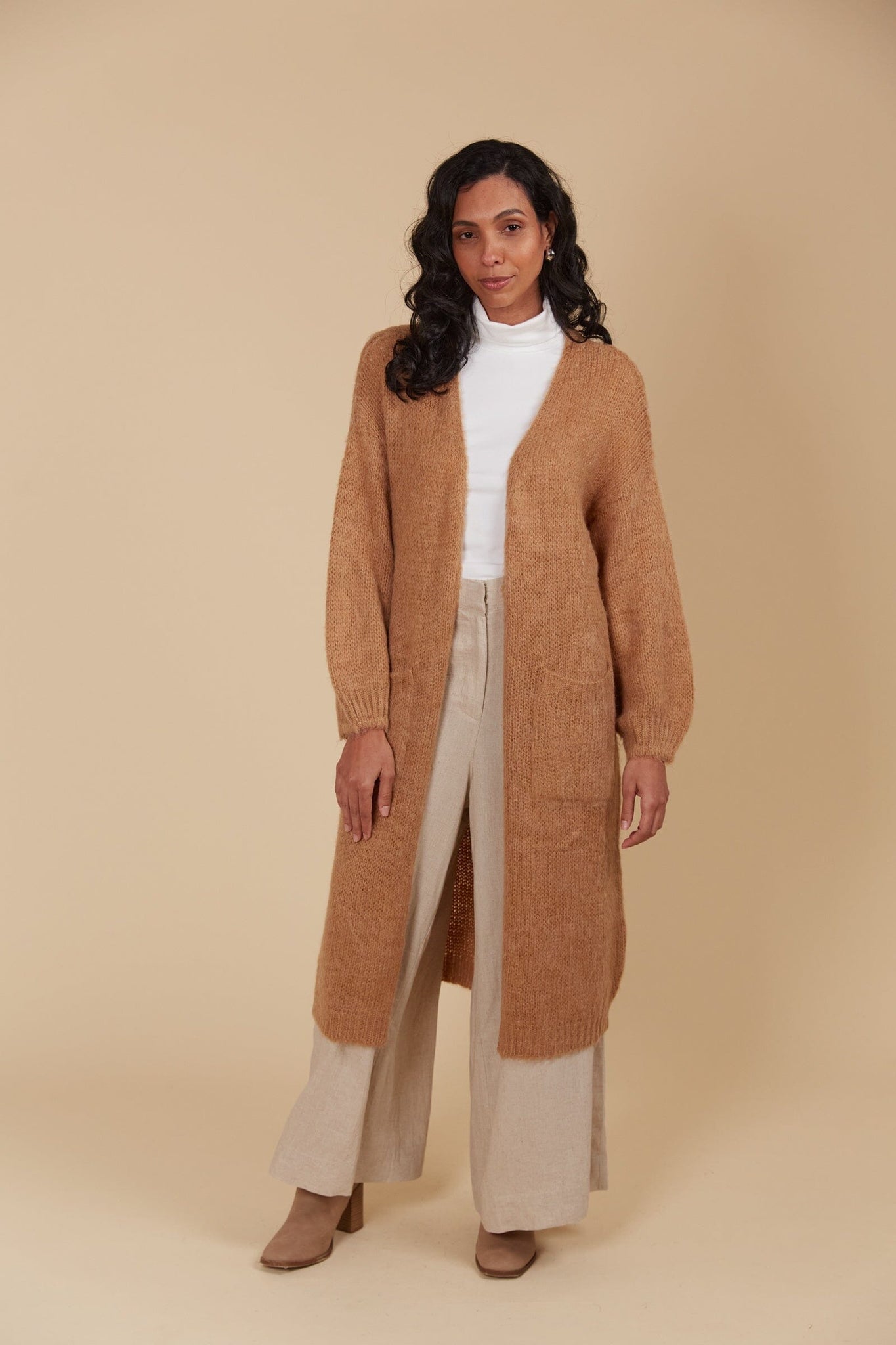 Pallas Cardigan - Toffee