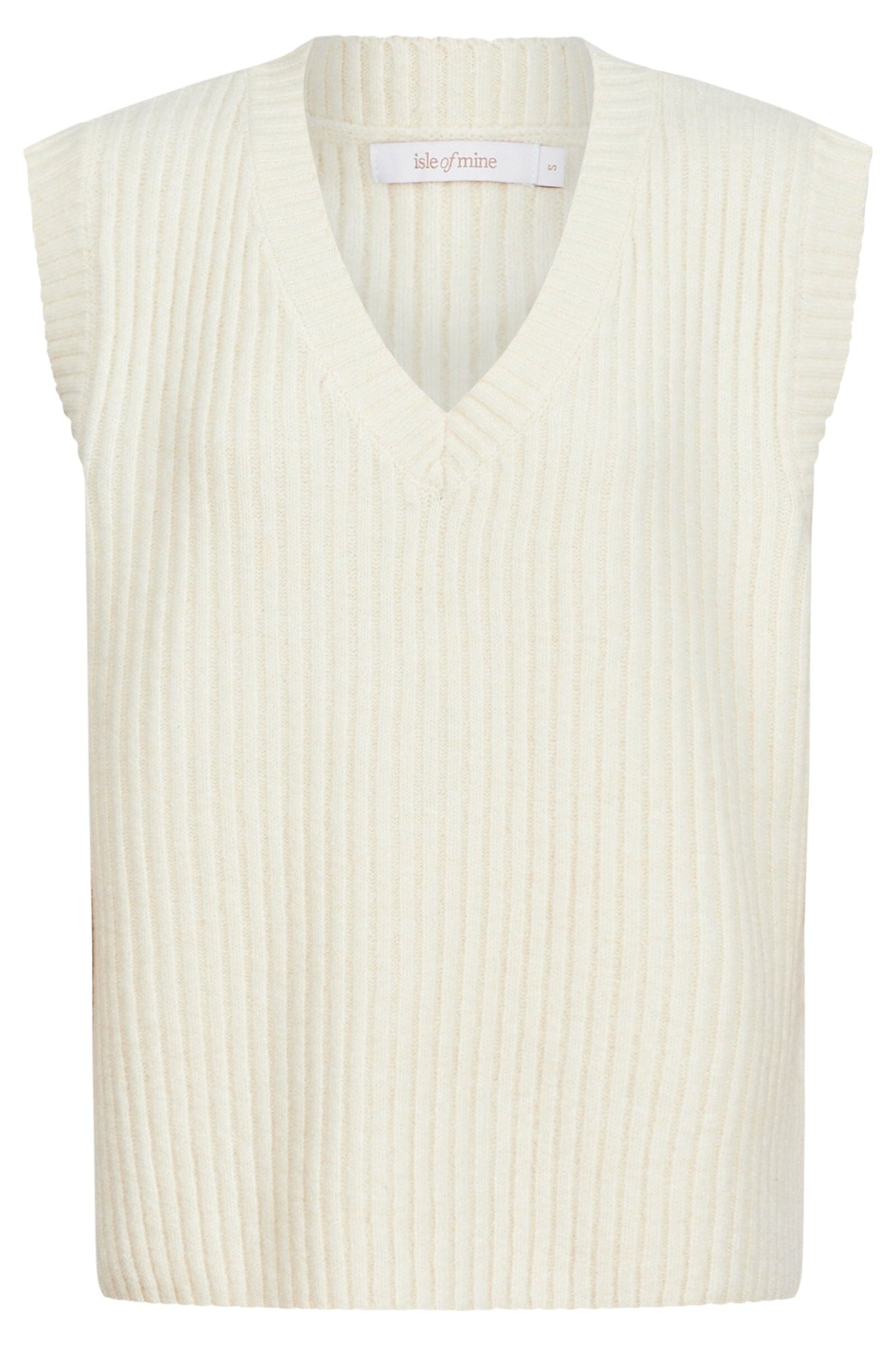 Miru Knit Vest - Canvas