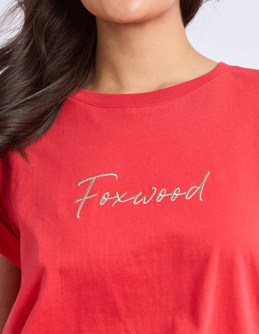 Signature Contrast Red