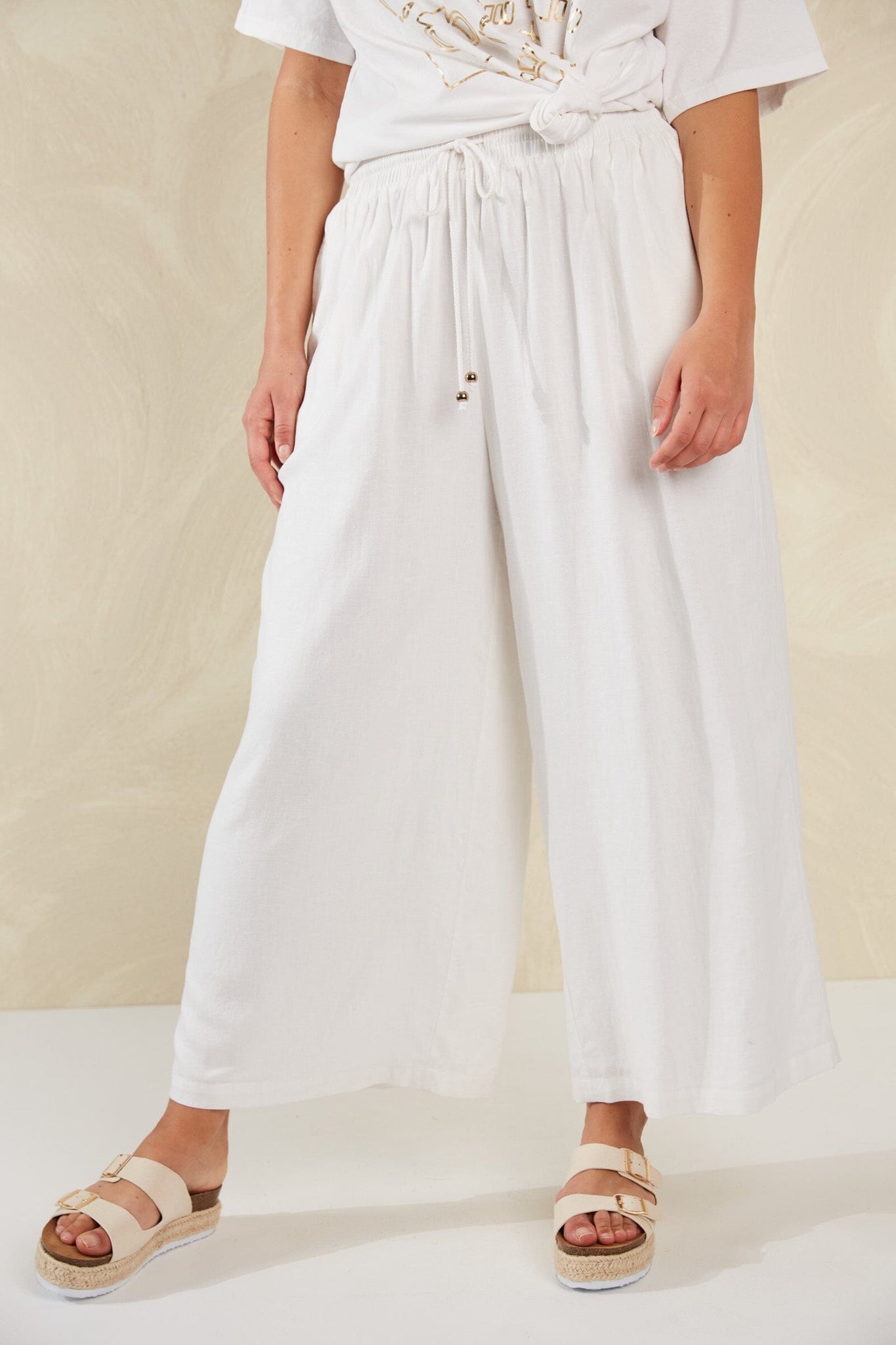 Florence Pant - Bianco