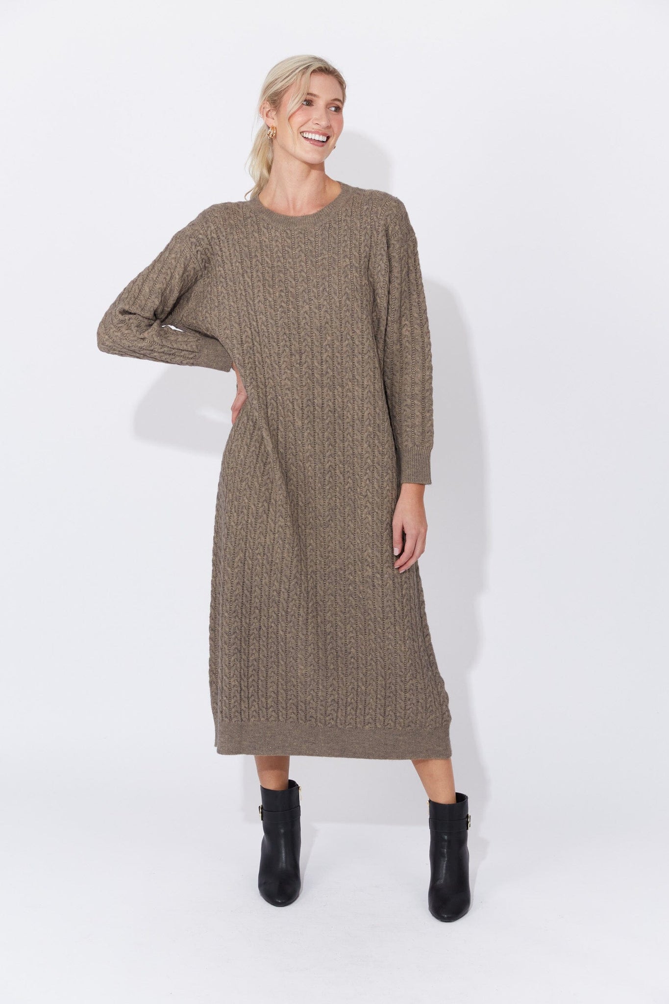 Cadiz  Knit Dress Marle