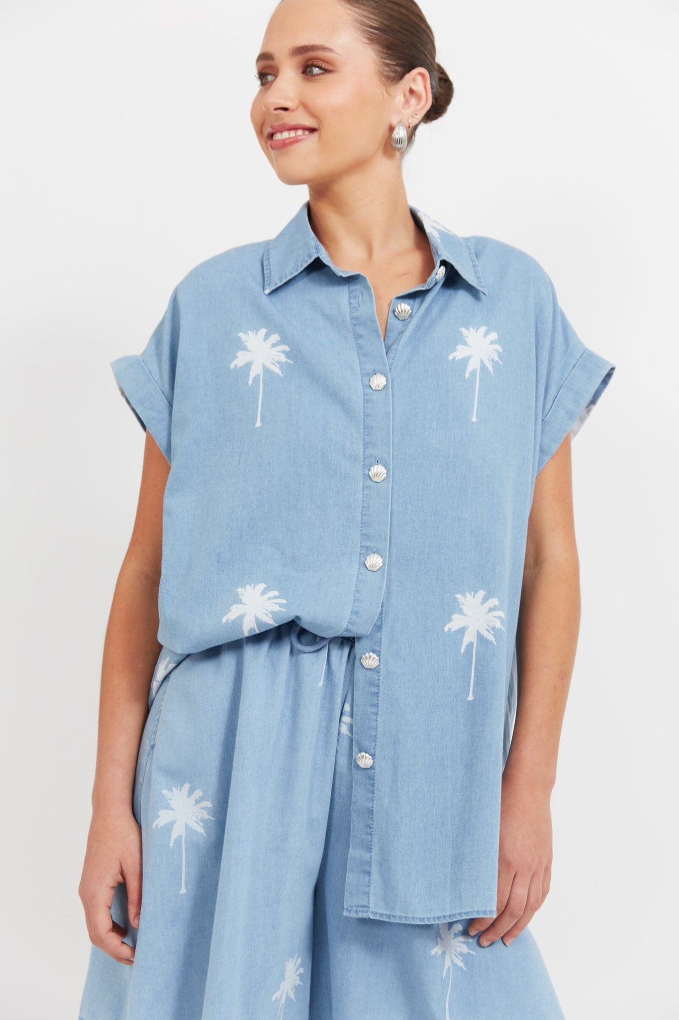 Montego Denim Short - Safira