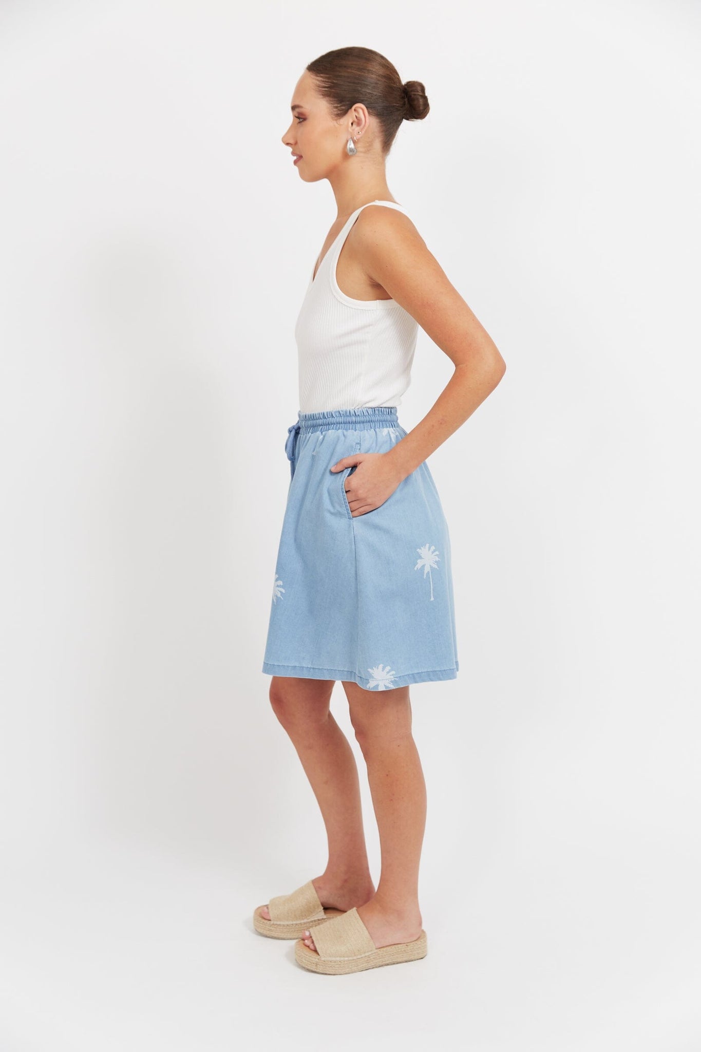 Montego Denim Short - Safira