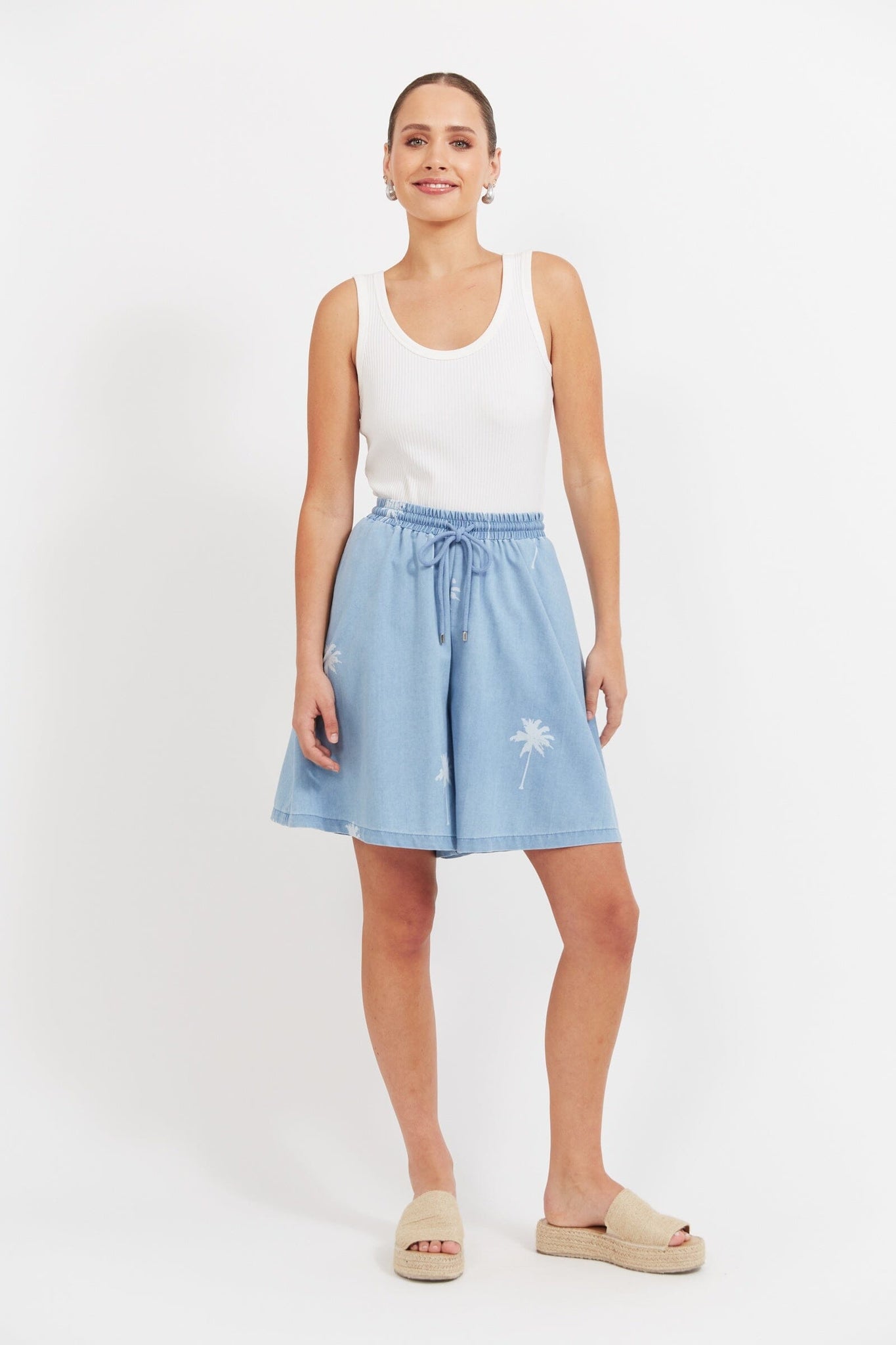 Montego Denim Short - Safira