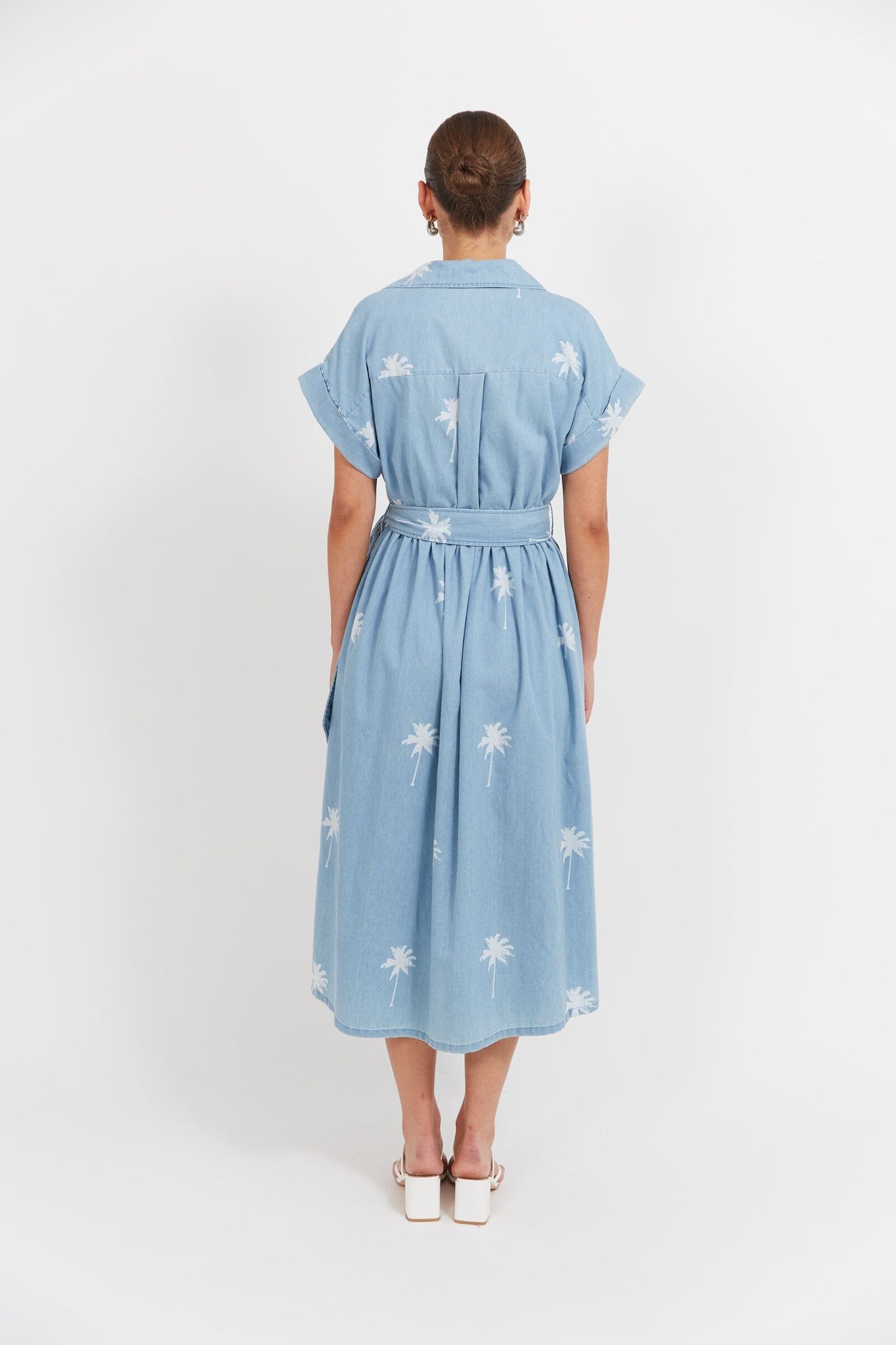 Montego Denim Shirt Dress - Safira