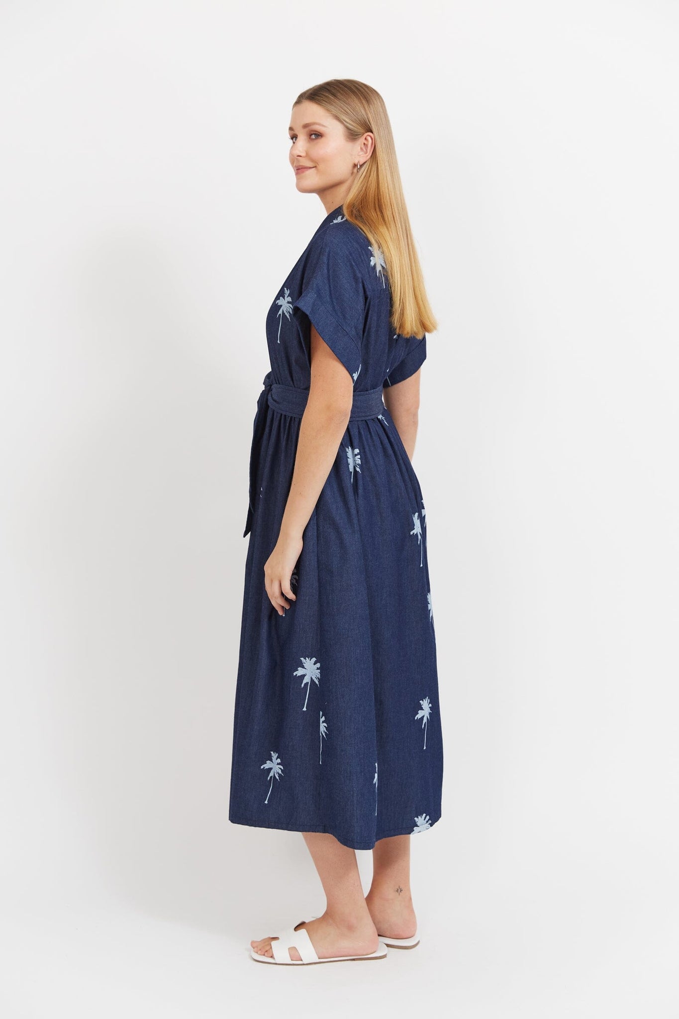 Montego Denim Shirt Dress - Indigo
