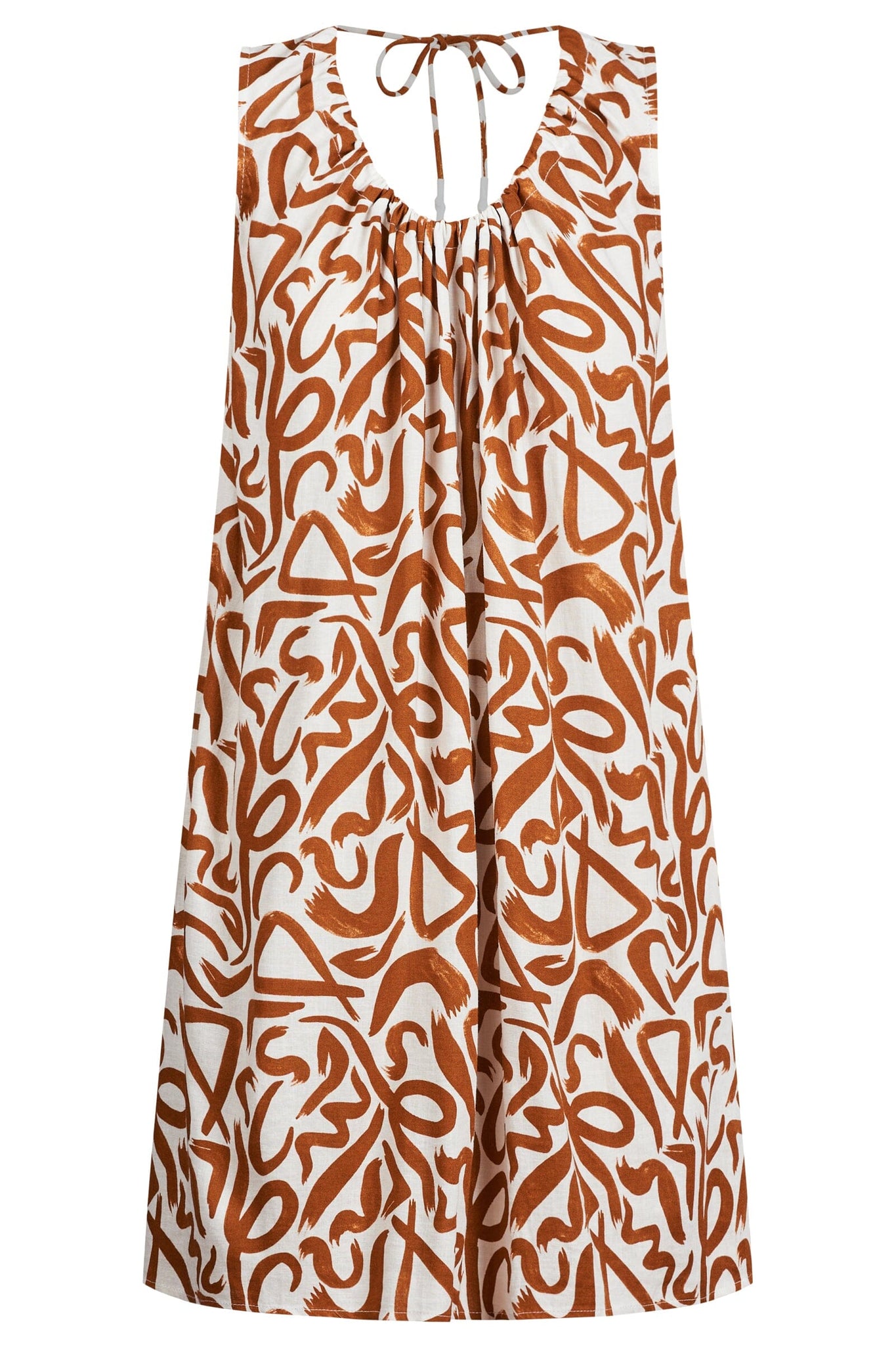 Bahama Tie Dress - Opus Tan