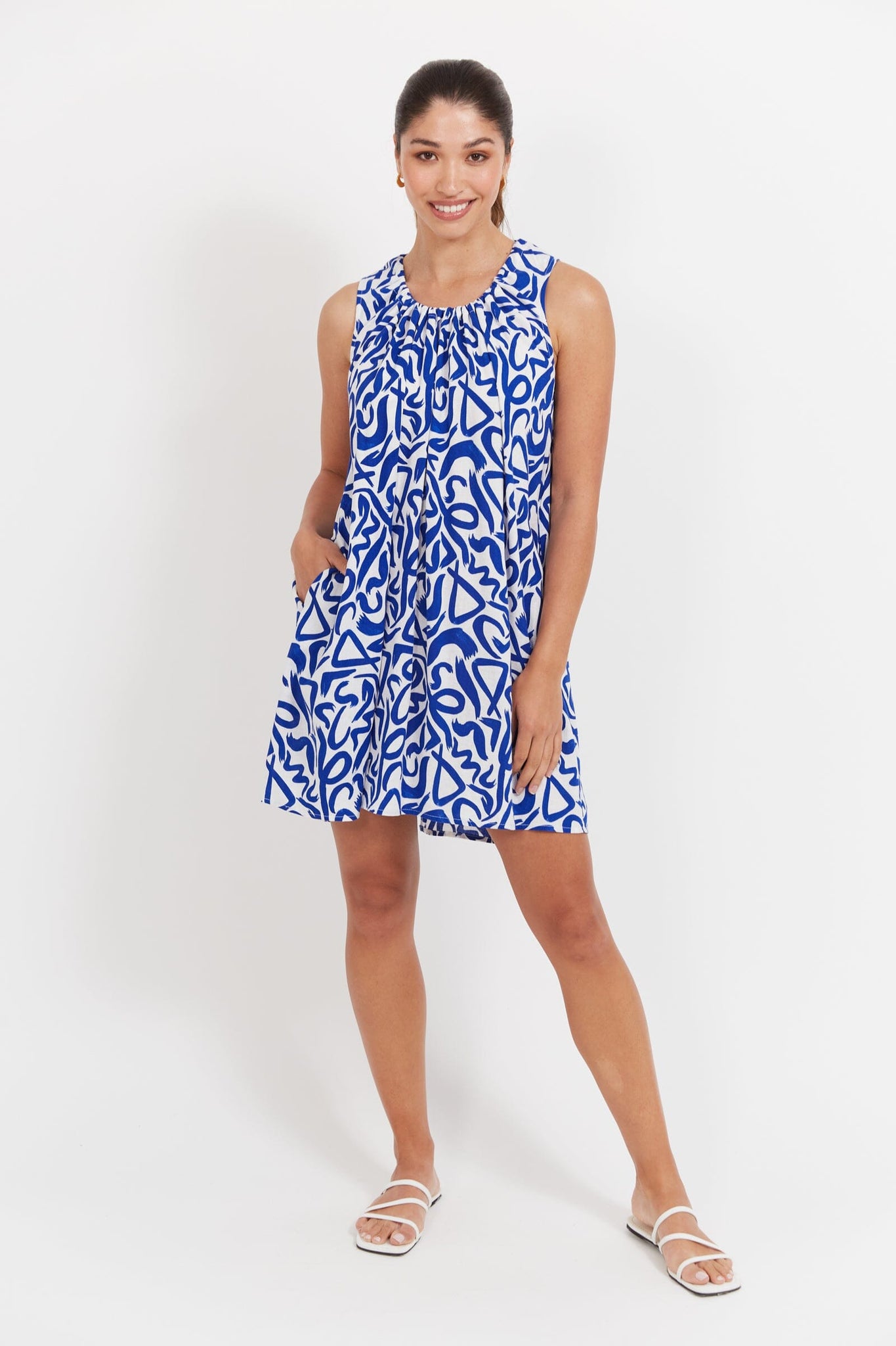 Bahama Tie Dress - Opus Azul