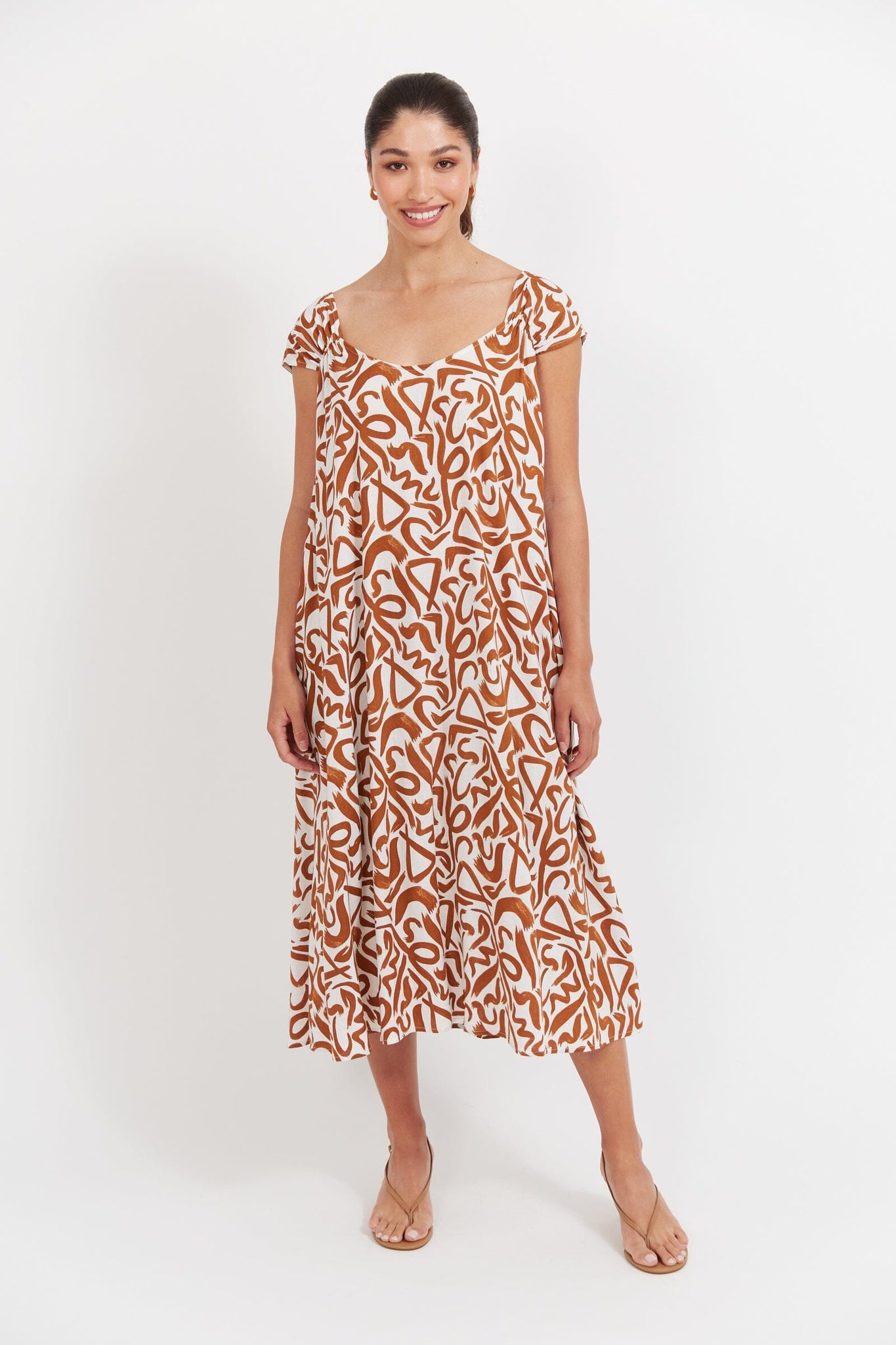 Bahama Tank Dress - Opus Tan