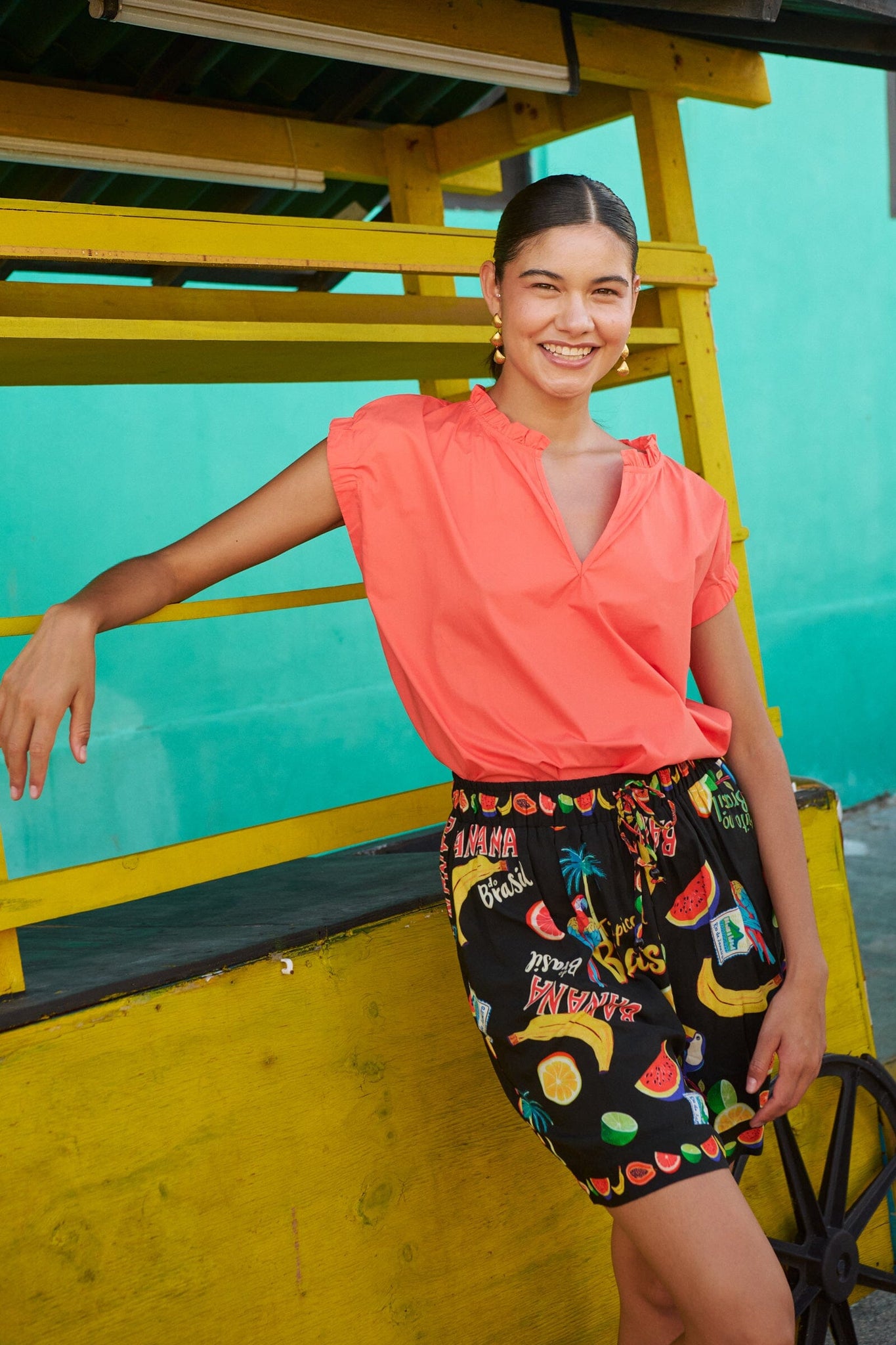 Cabana Short - Brasil Black