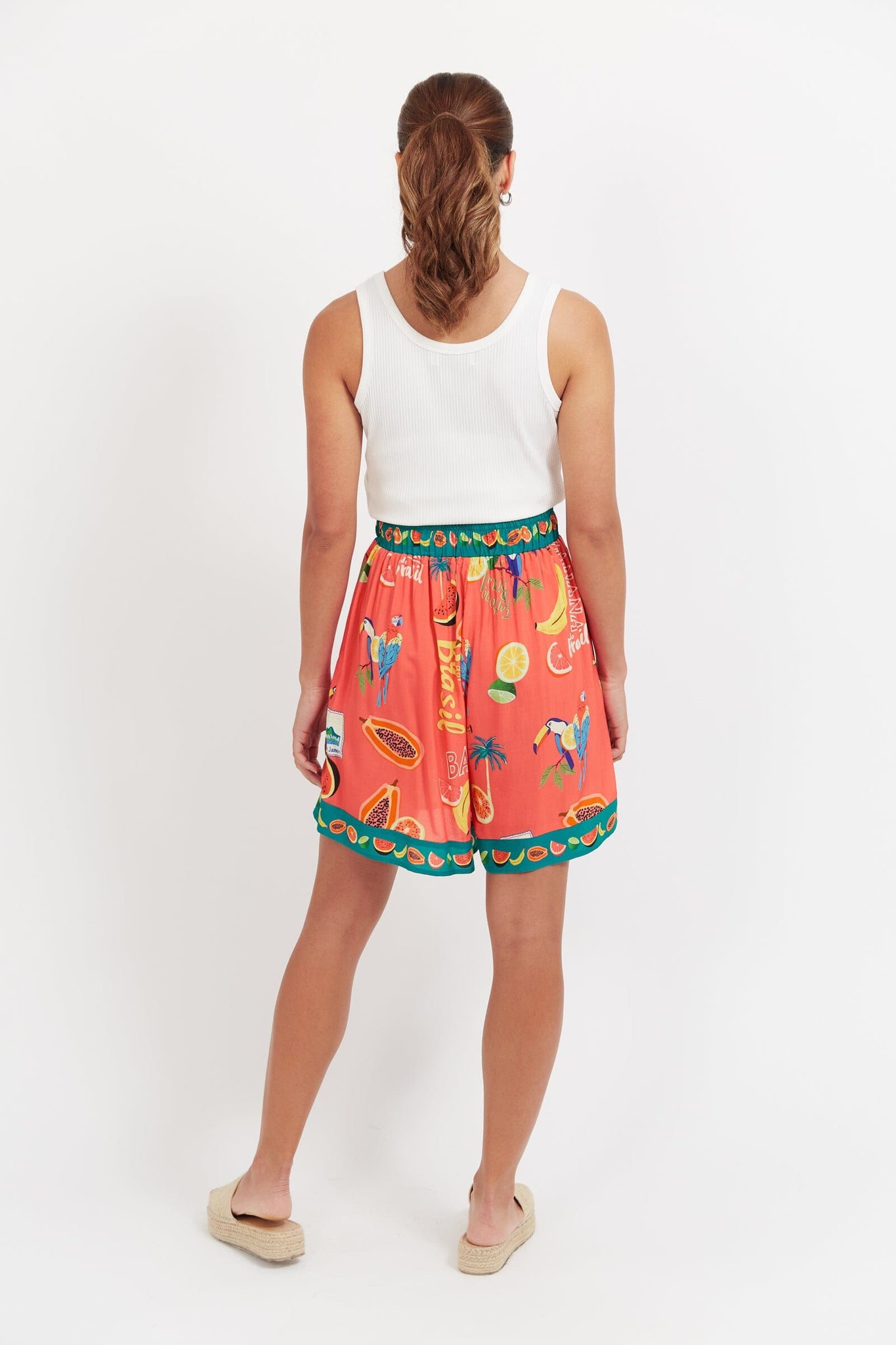 Cabana Short - Brasil Coral