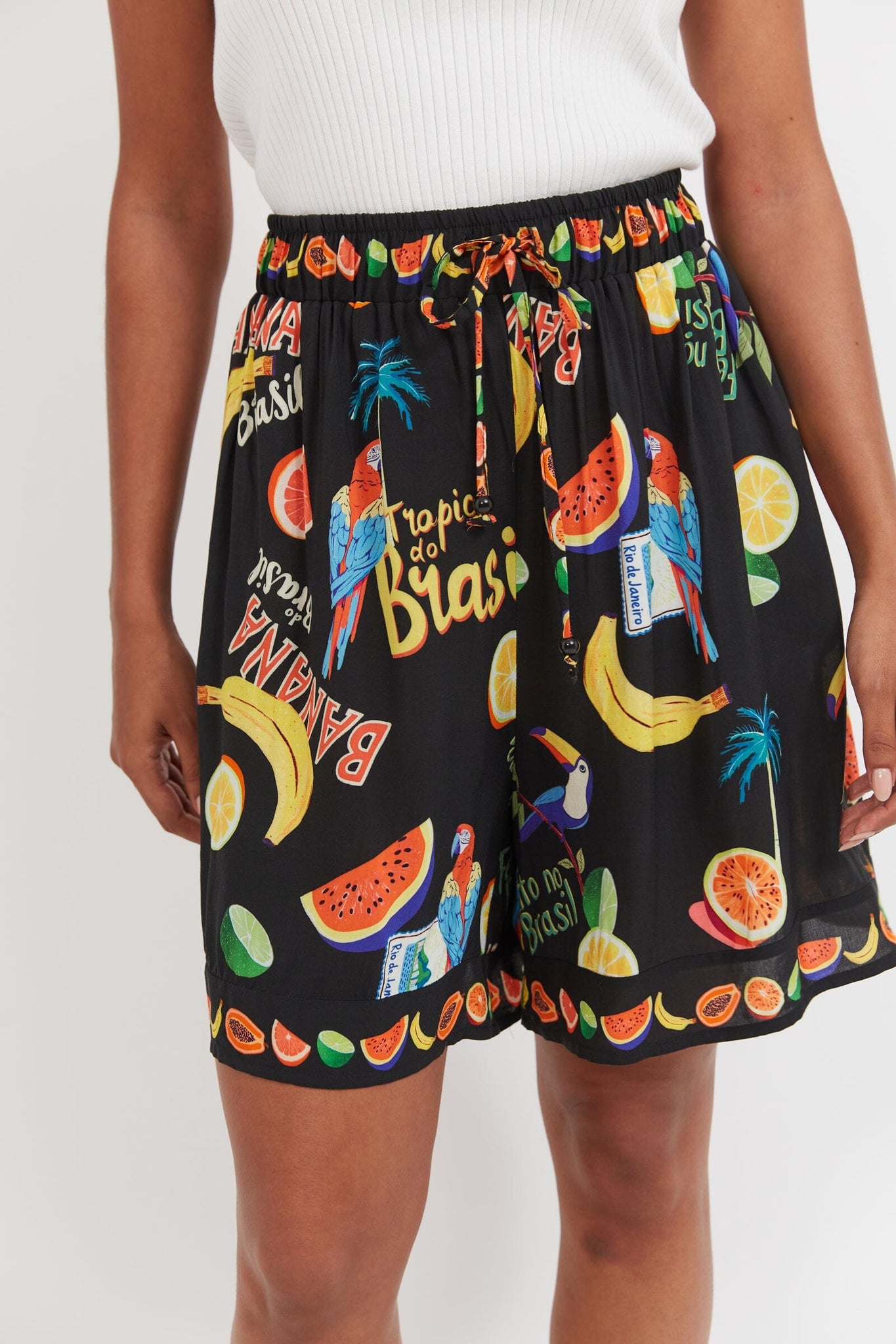 Cabana Short - Brasil Black