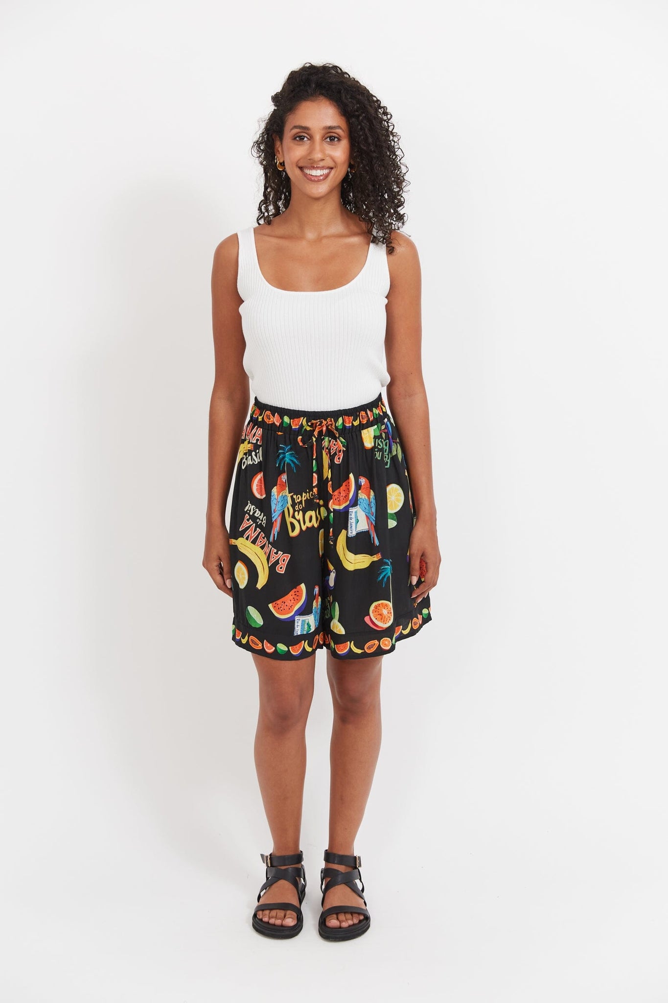 Cabana Short - Brasil Black