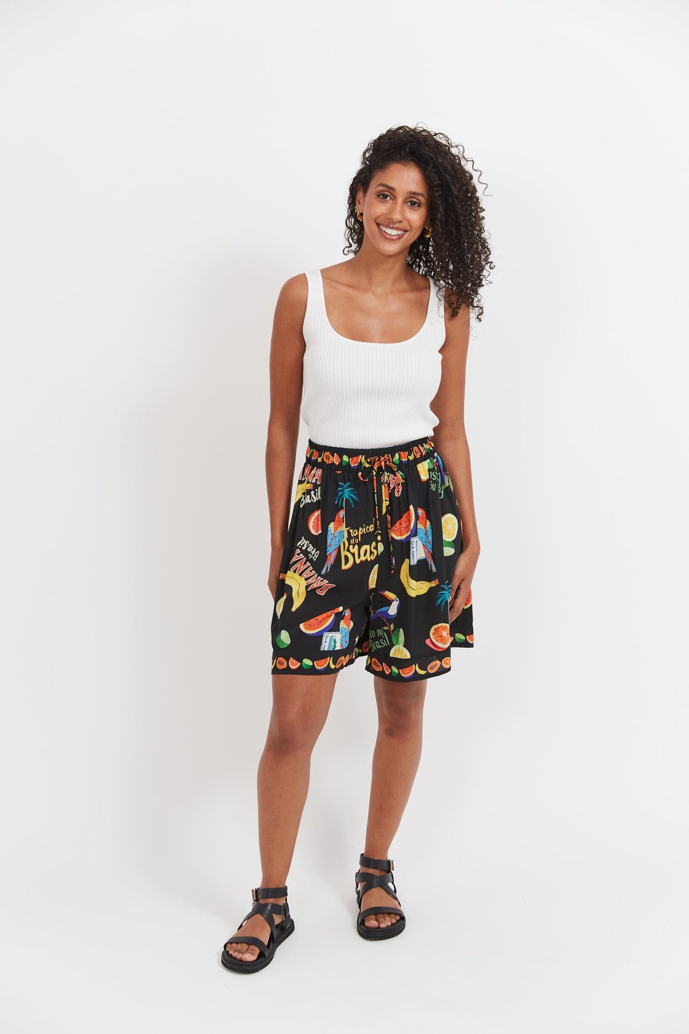 Cabana Short - Brasil Black